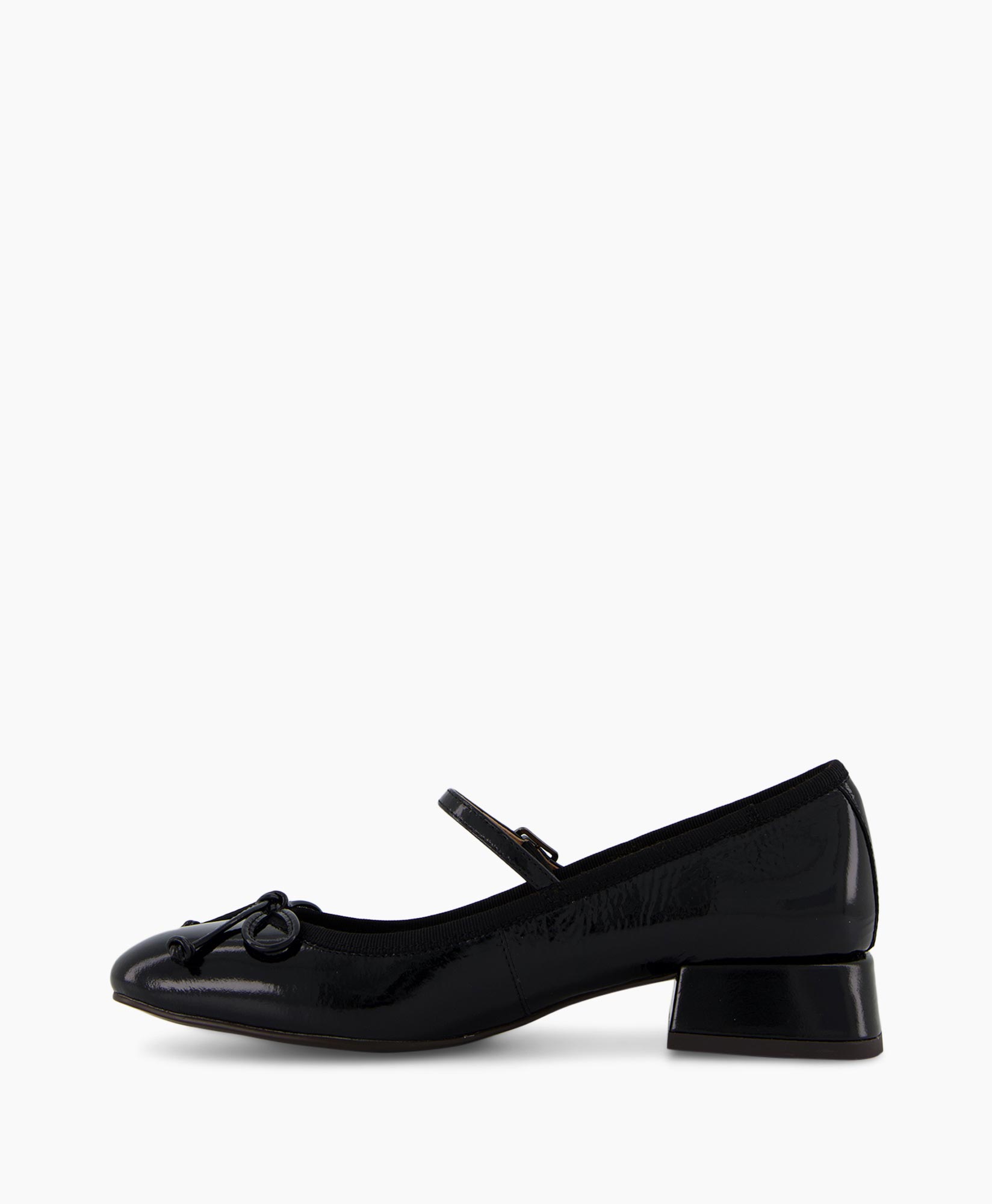 Pump Wrinkled Patent Zwart