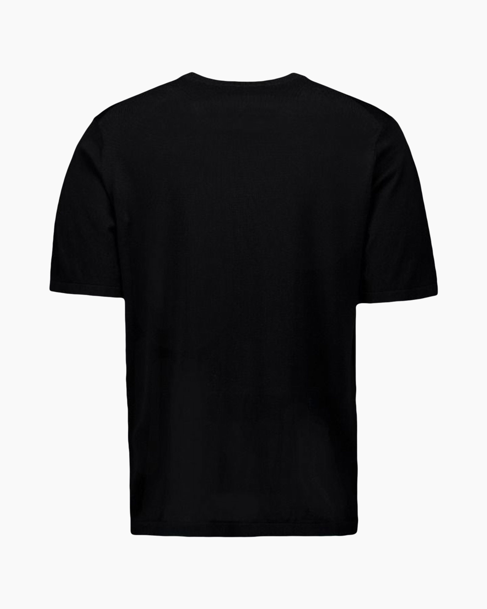 Trui Knitted Tee Zwart