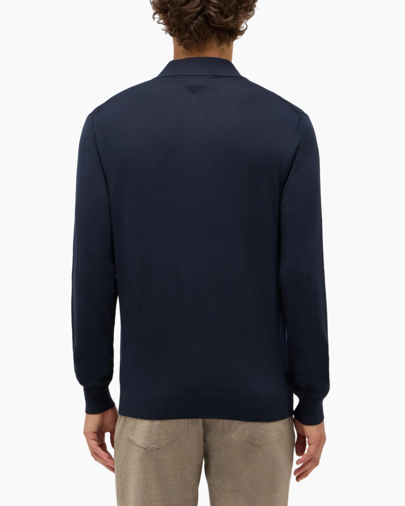 polo, polo marine, manchet lange, polo gebreid, mouwloos voor mannen