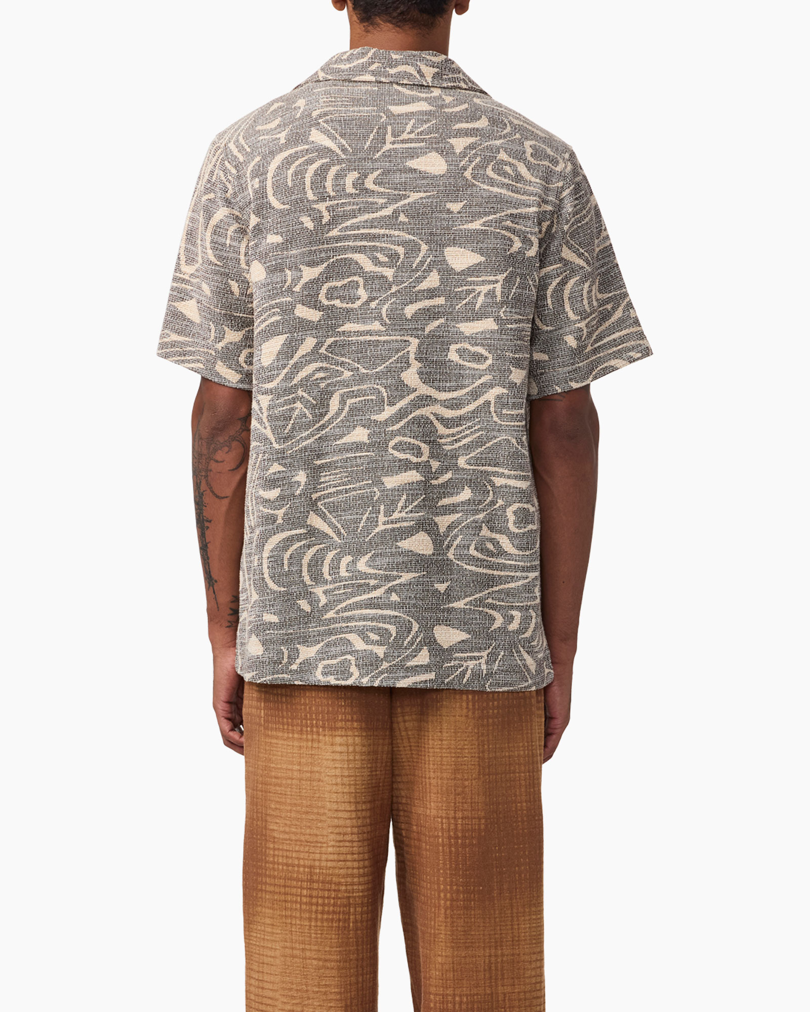 Overhemd Julio Ss Shirt 3420 Print + 2 Kleurig