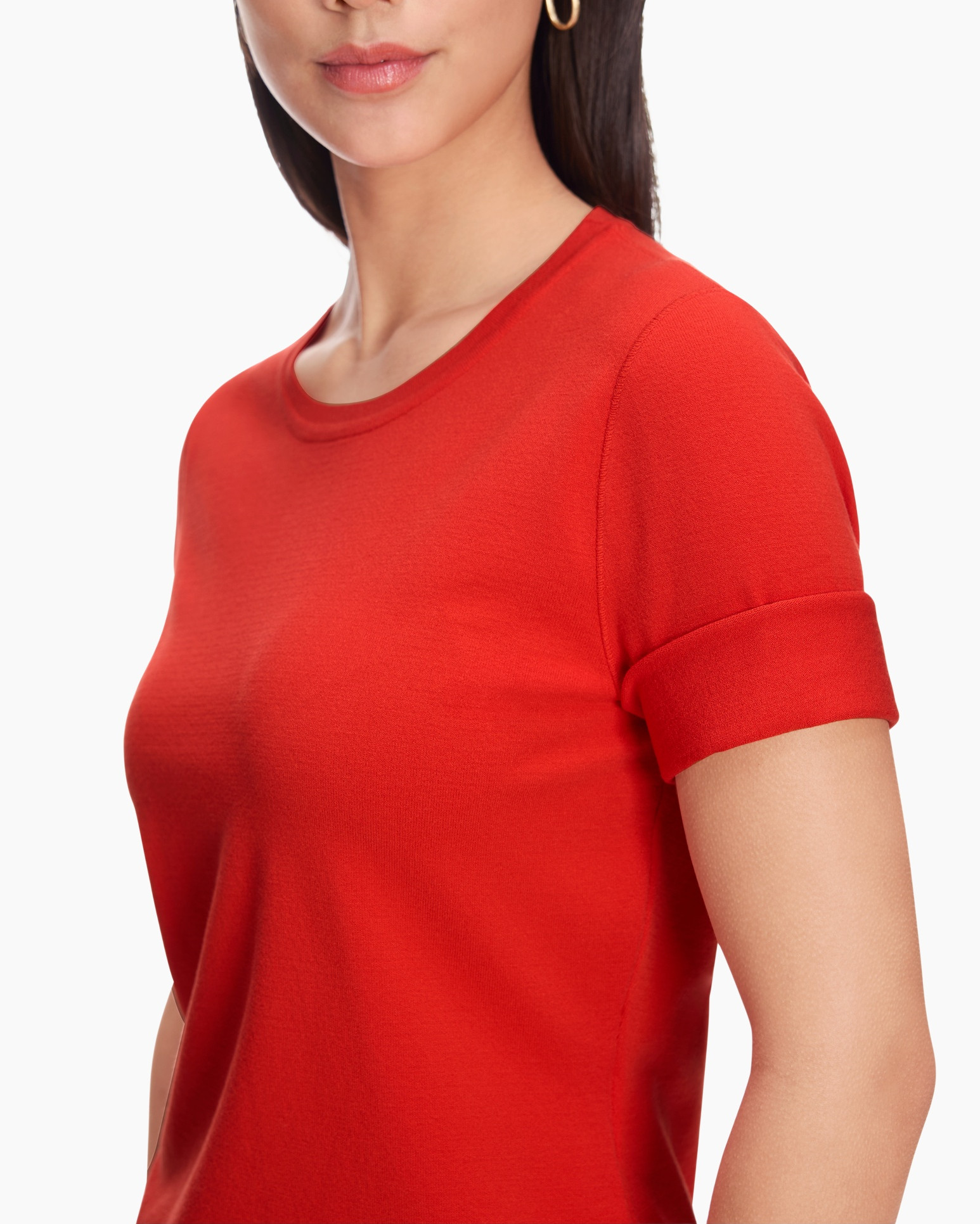 Pullover Ya 41.09 M11 midden rood