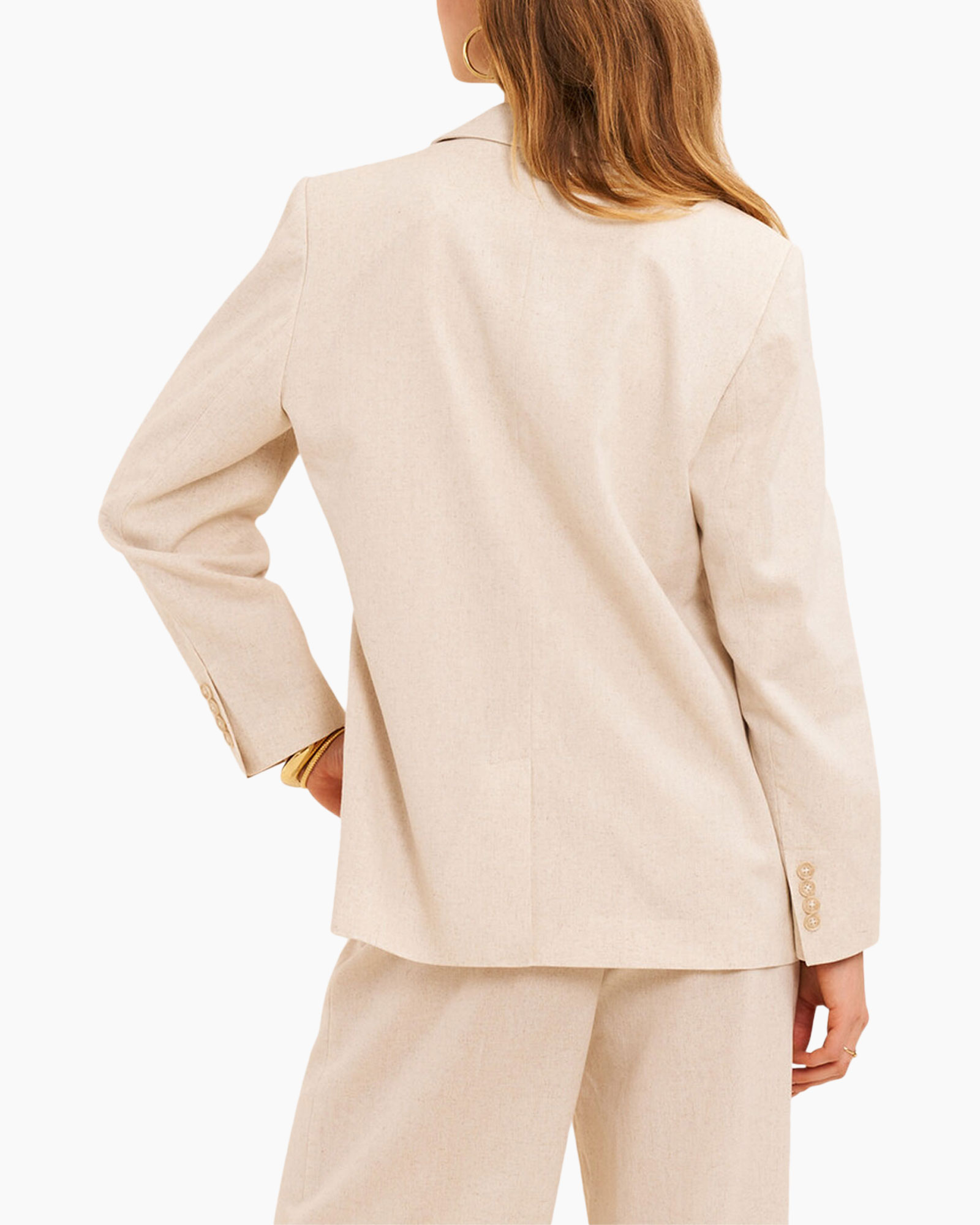 blazer, pants, suit, beige, jacket