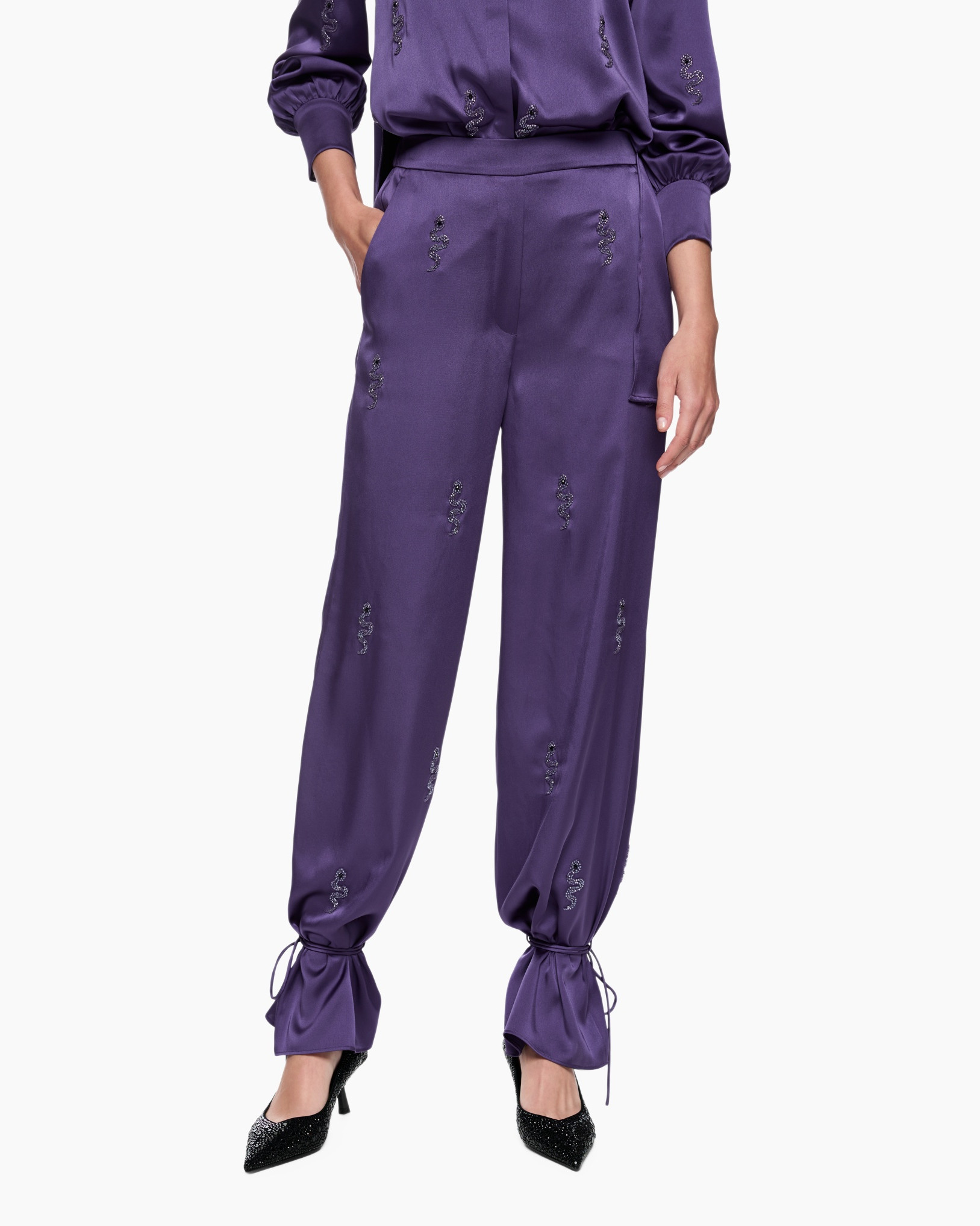 Broek Ag 81.08 W01 Paars