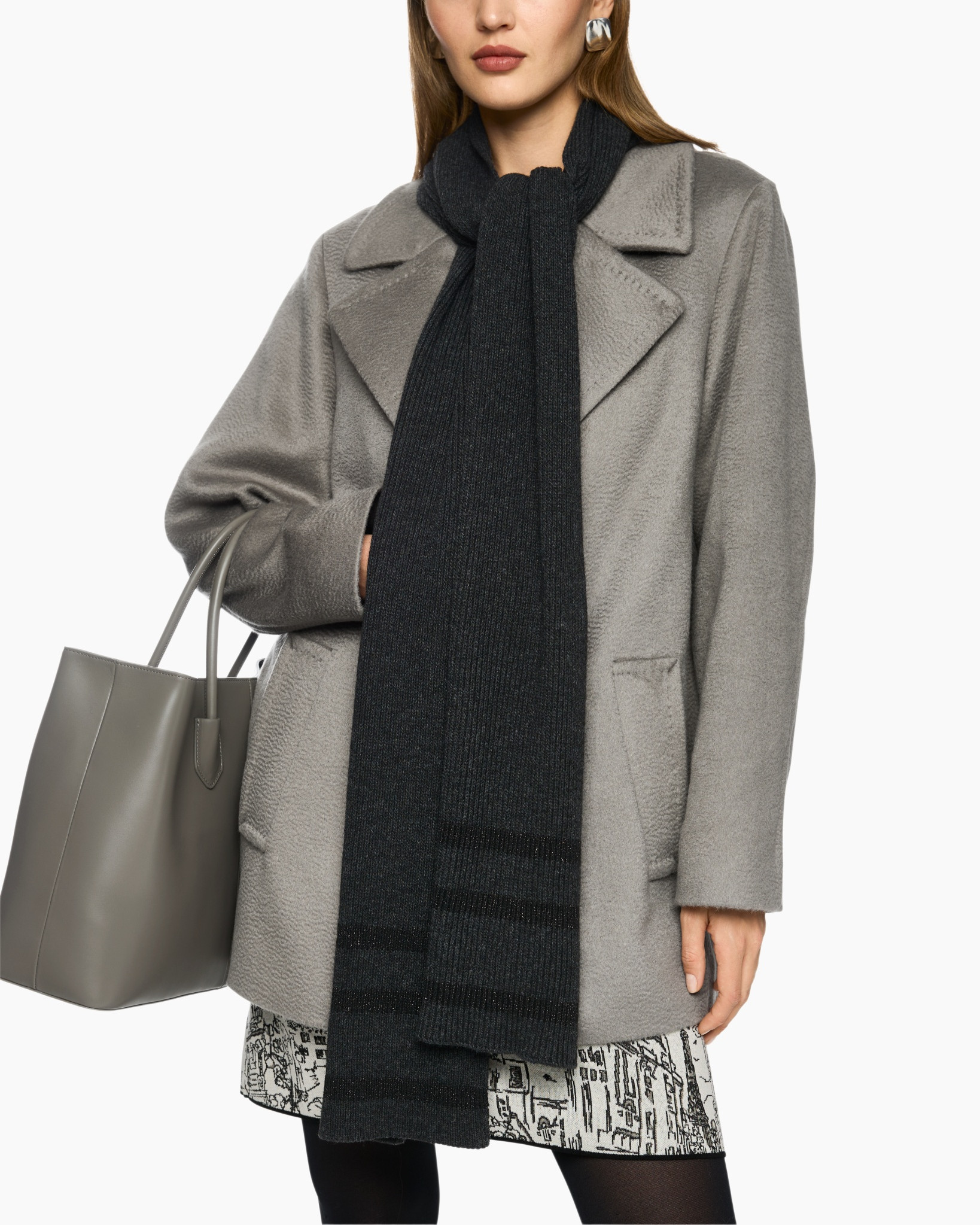 Sjaal Zc B4.09 Z39 Antraciet