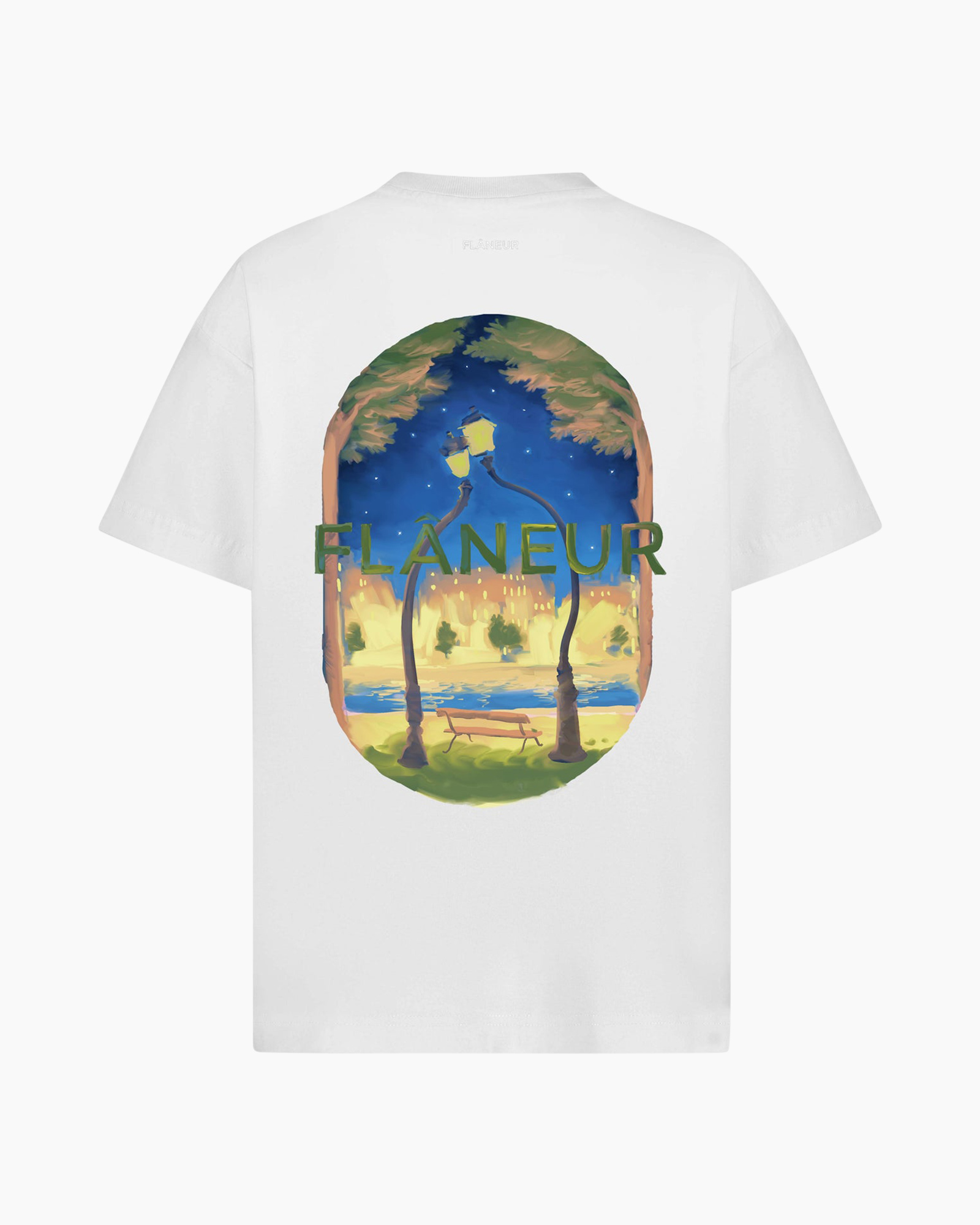 T-shirt Korte Mouw Lantern Of Love Tee Wit
