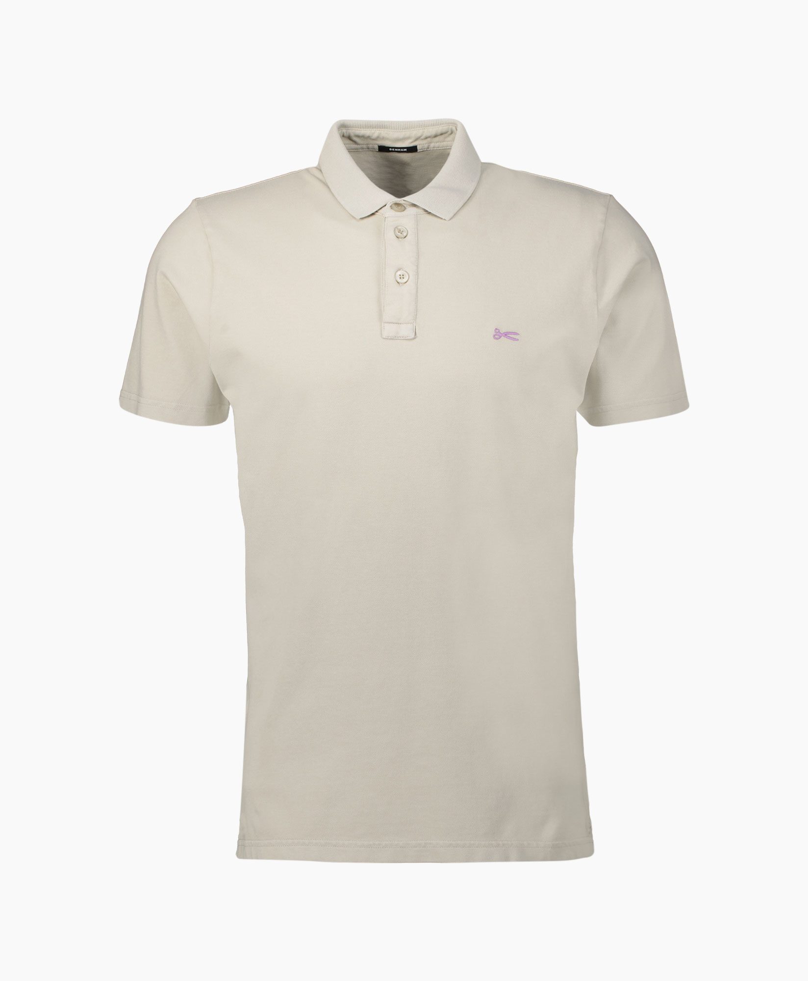 Denham Polo Lupo Polo Sips Licht Blauw