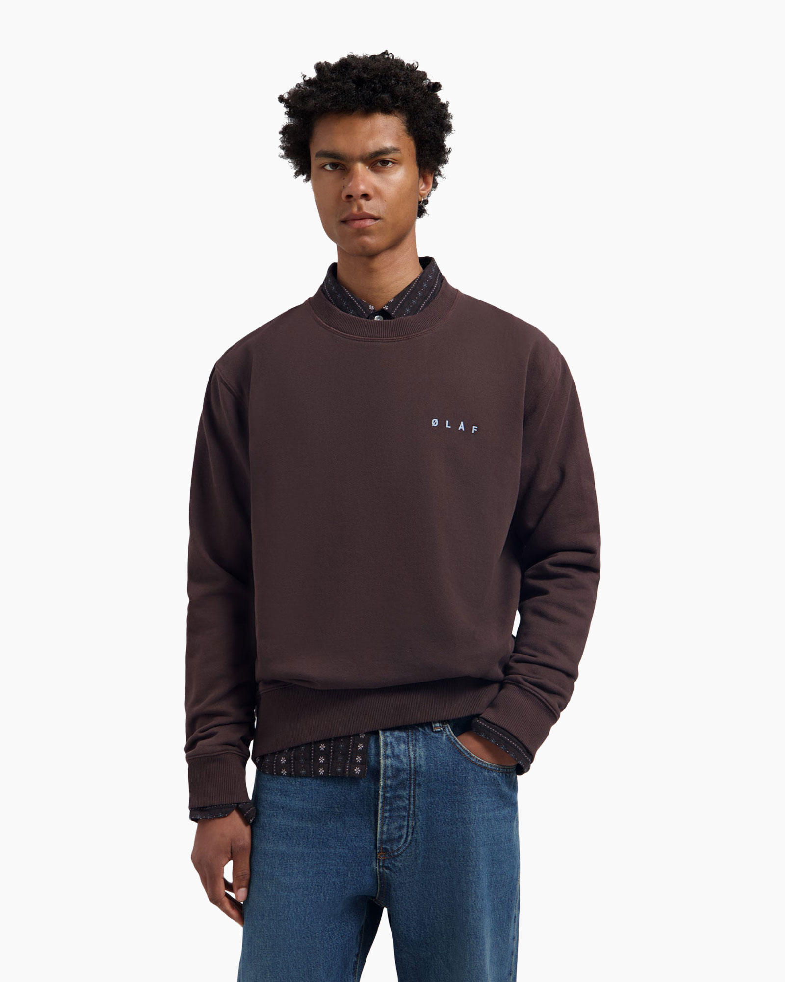 hoodie, bruin, draft_around, kraagloze_kraag, logo_text