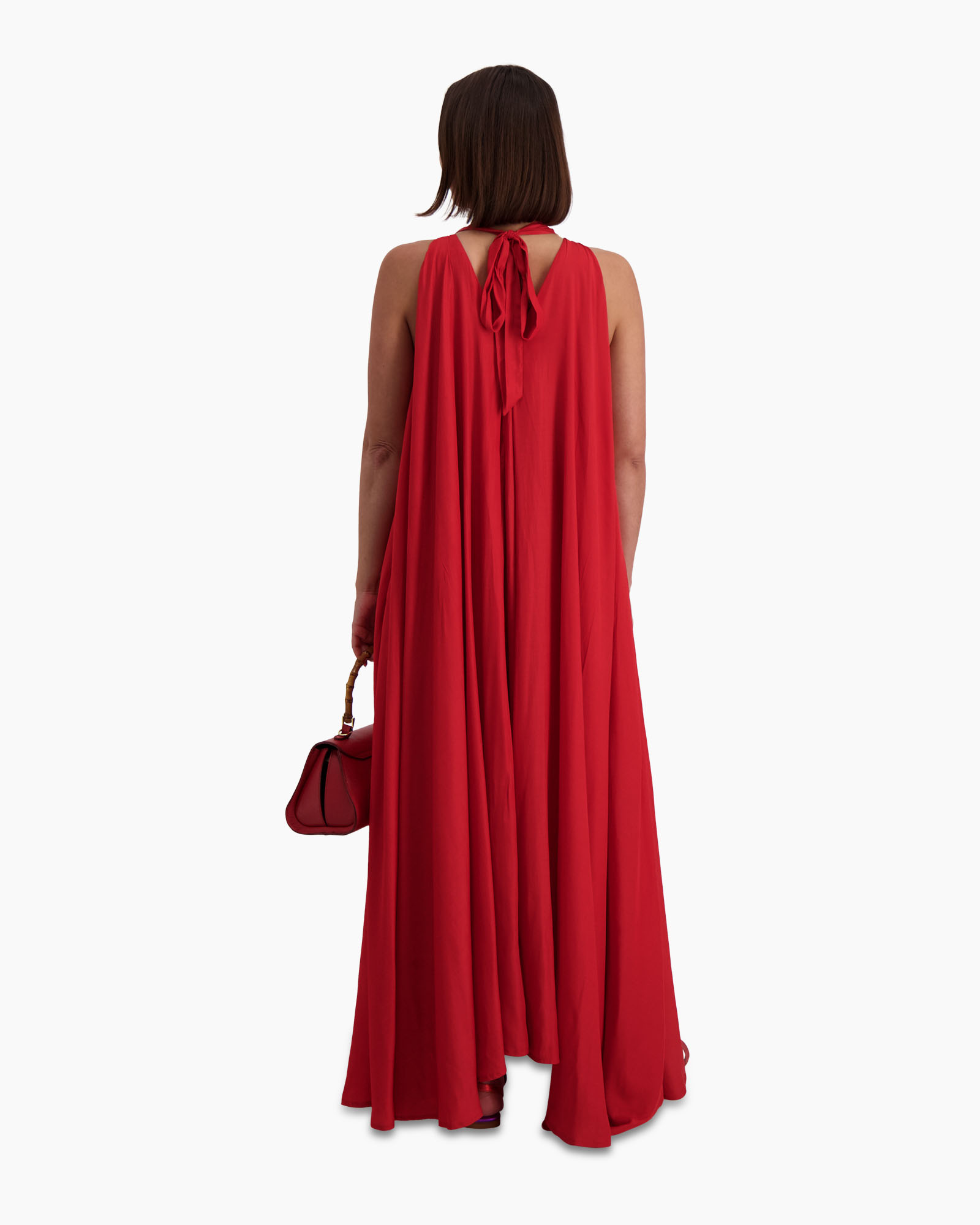 Maxi Jurk Grone Bordeaux