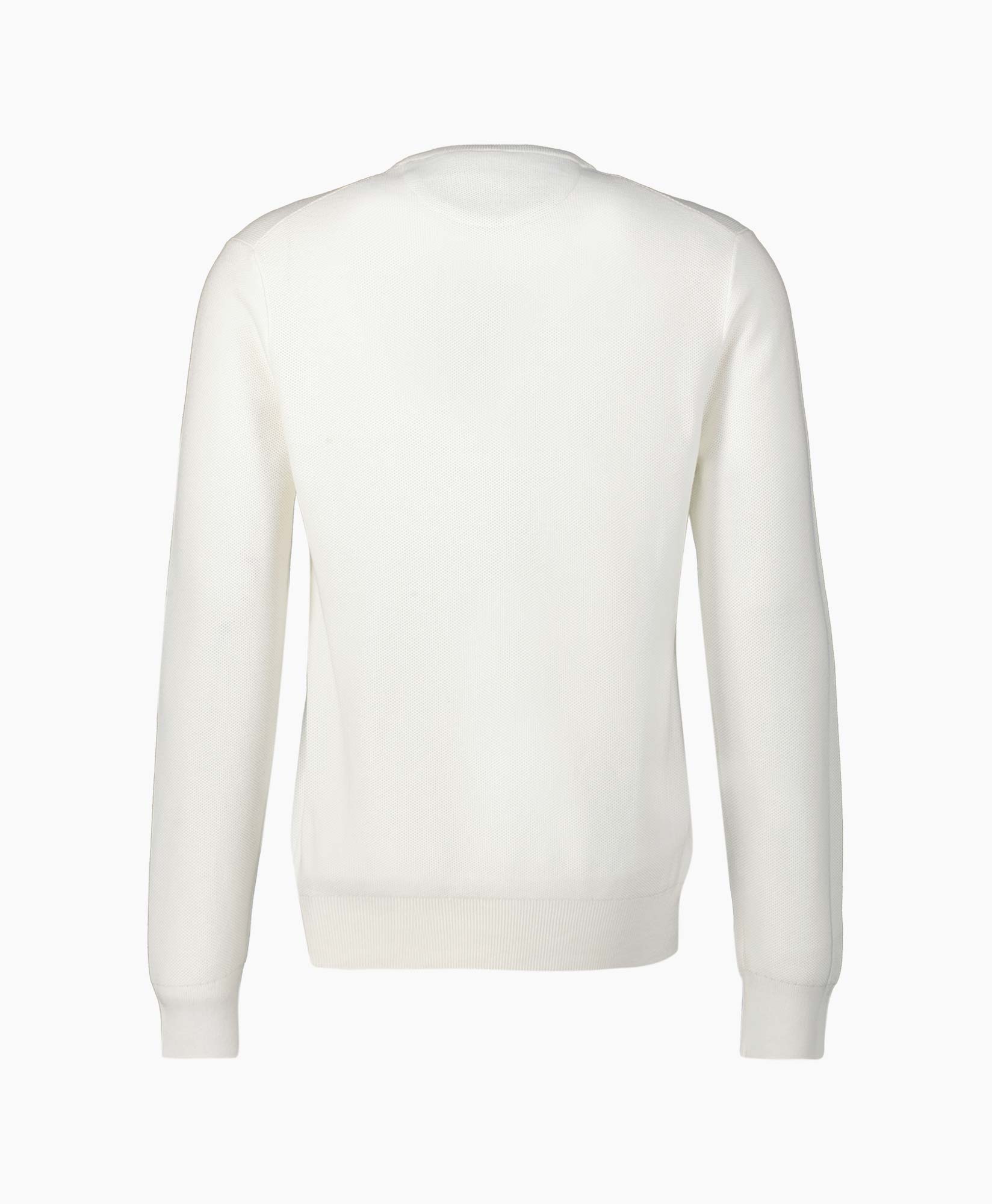 Pullover Cotton Long Sleeve Wit