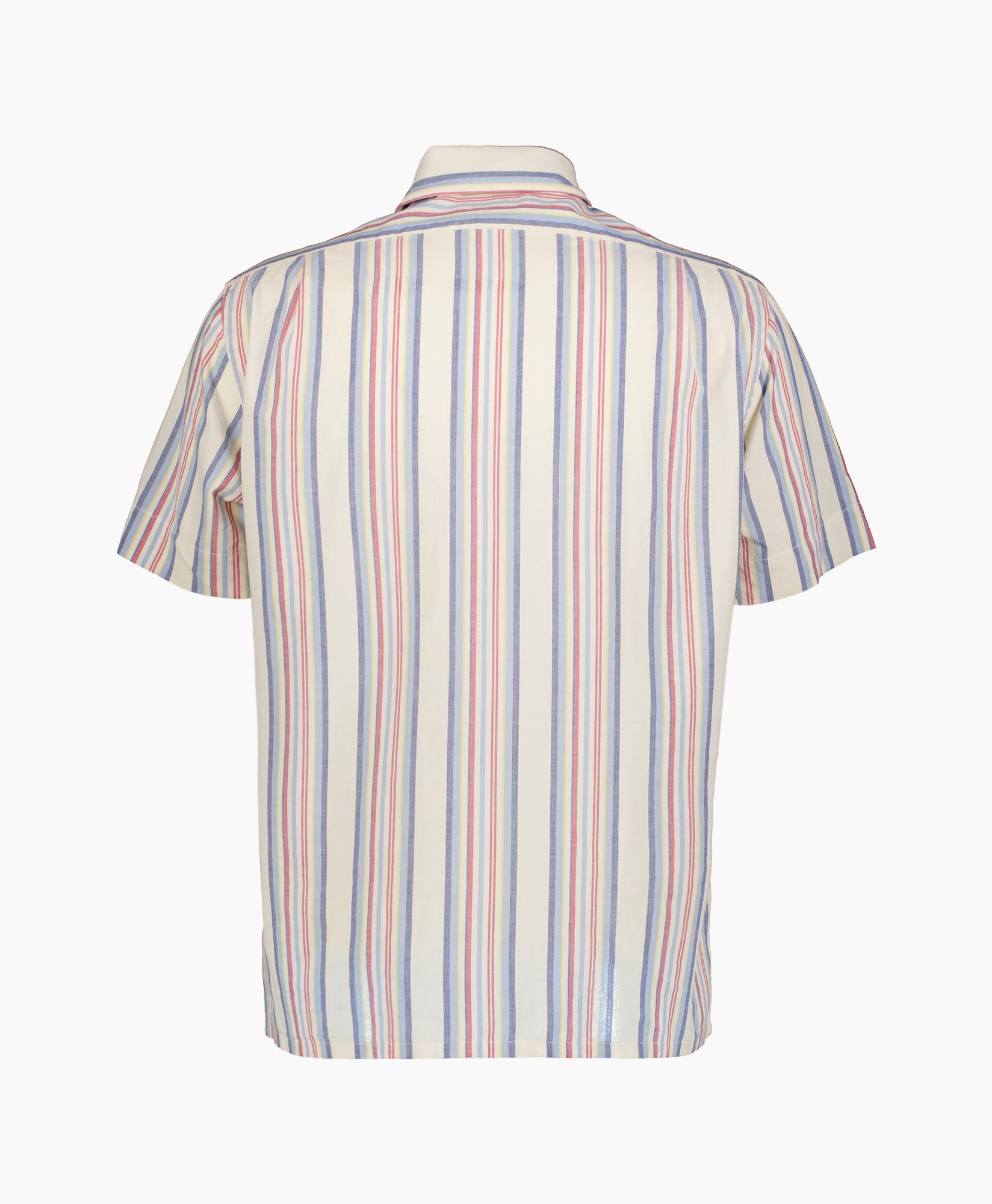 Overhemd Chambray Stripe Off White