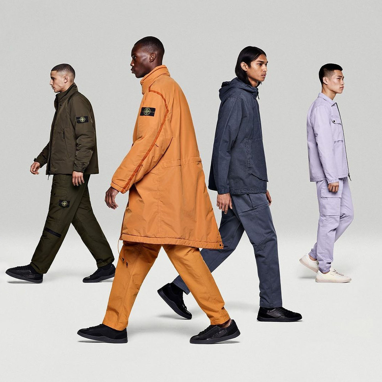 lopende stone island modellen