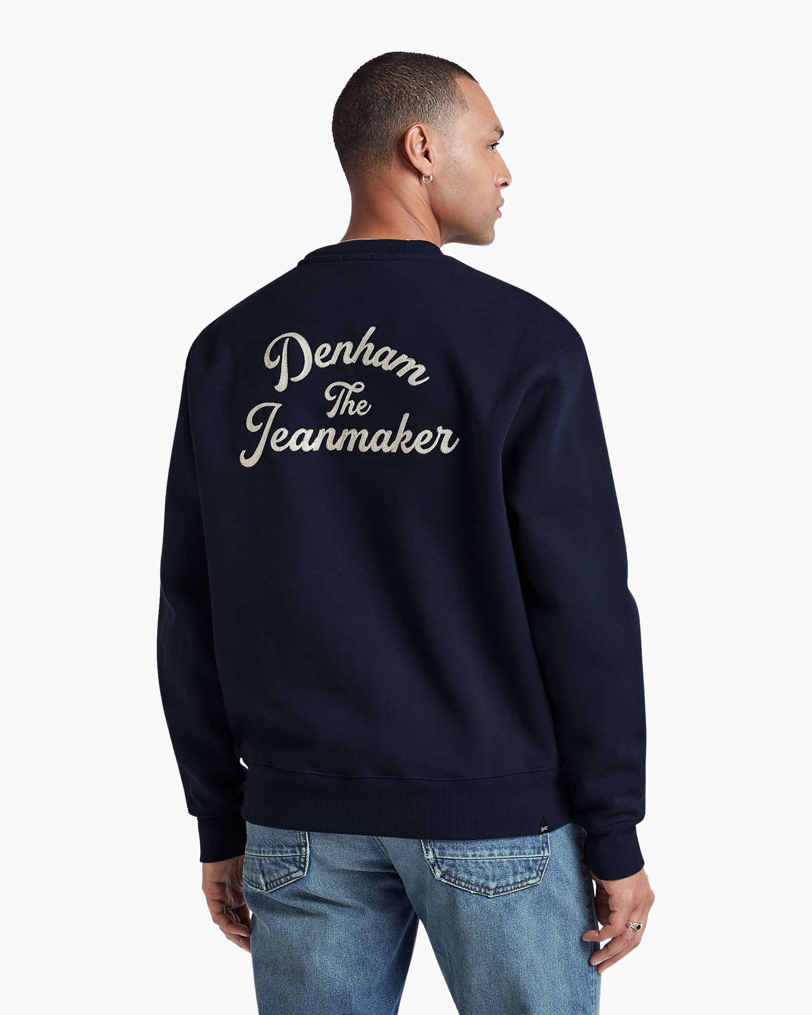 Trui Denham Arch Sweat Cps Blauw