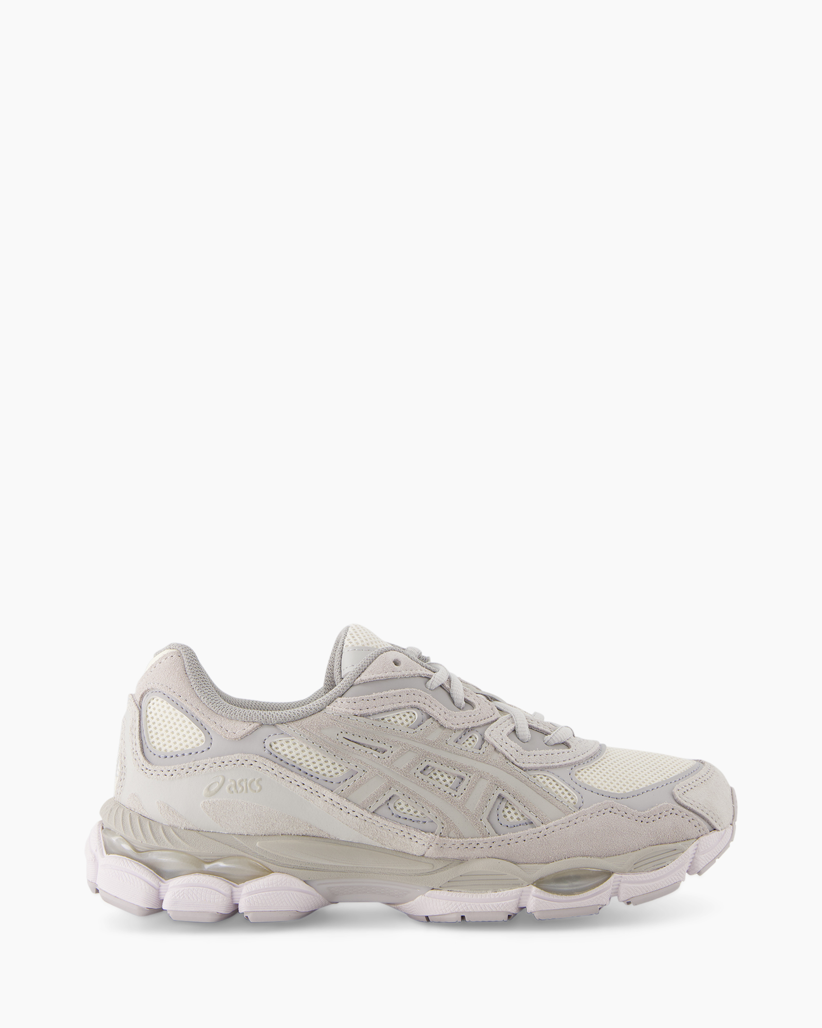 sneaker, athletisch, mesh, lichtgrijs, hardloopschoen