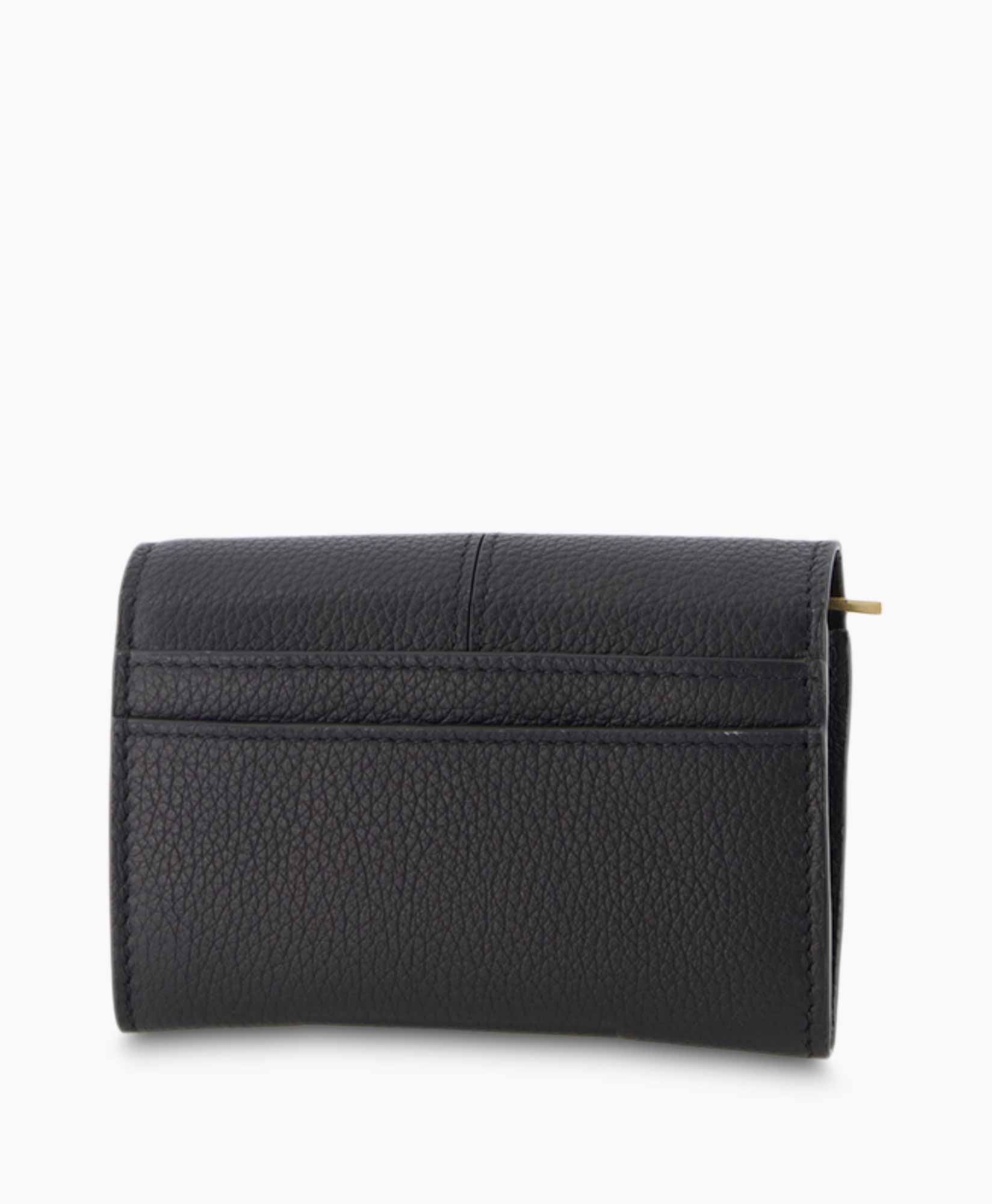 Portomonnee Borderline Mini Wallet Grained Zwart