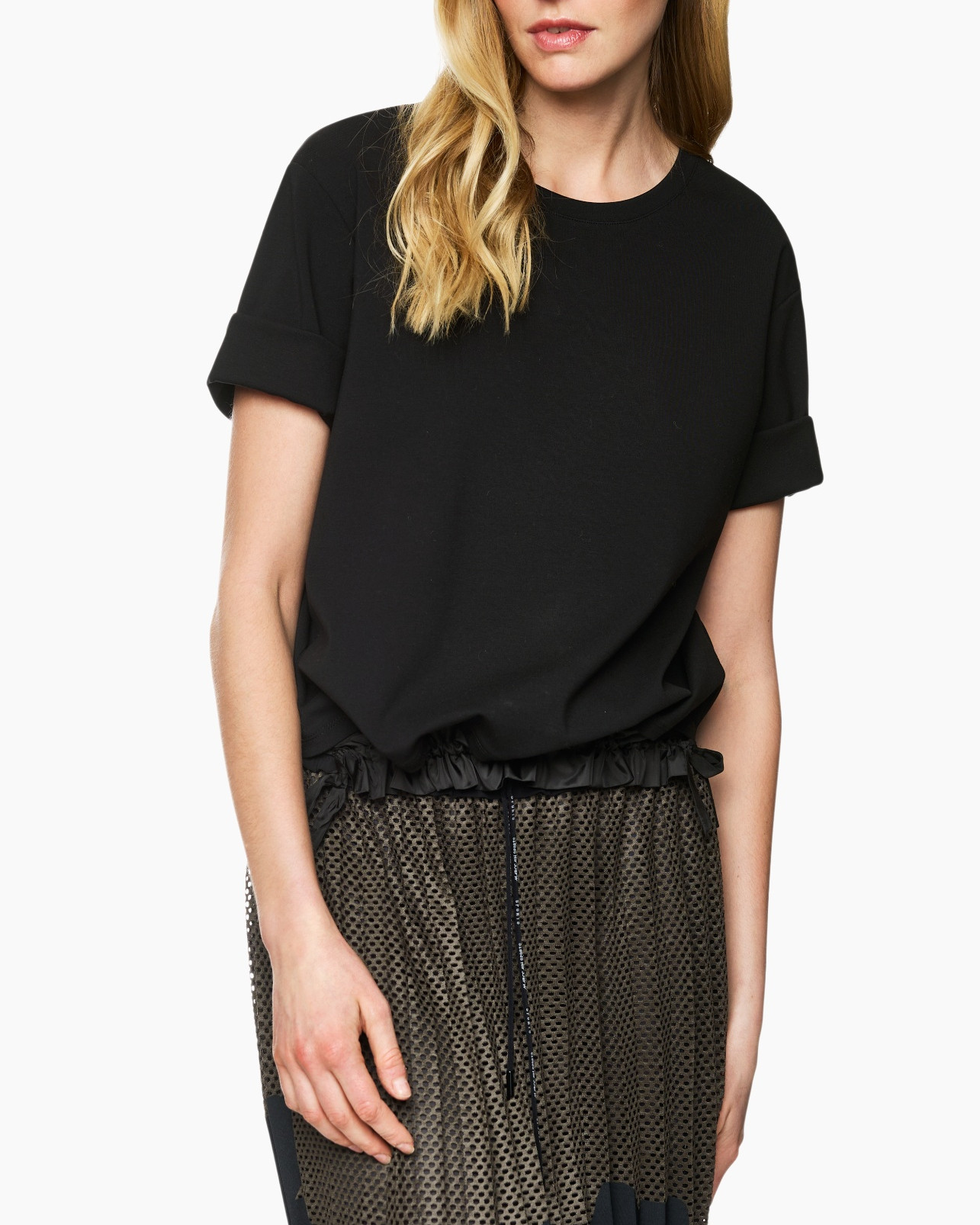 T-shirt Zs 48.15 J54 Zwart