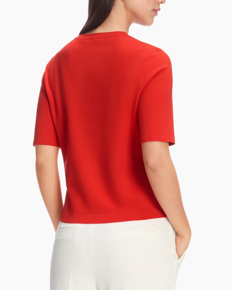 Pullover Ya 41.09 M11 midden rood