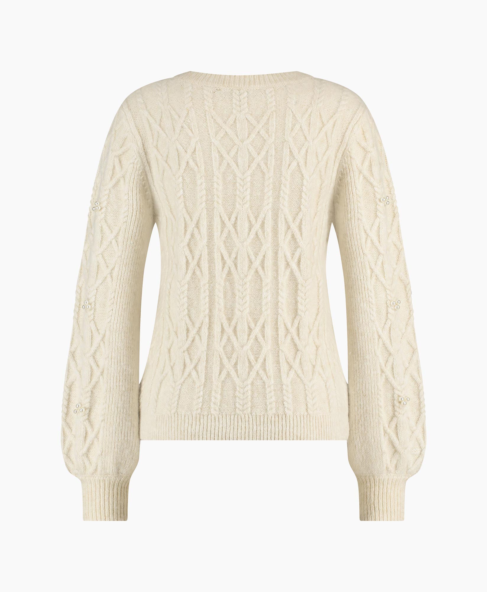 Studio Anneloes Pullover Charlie Pearl Pullover Ecru