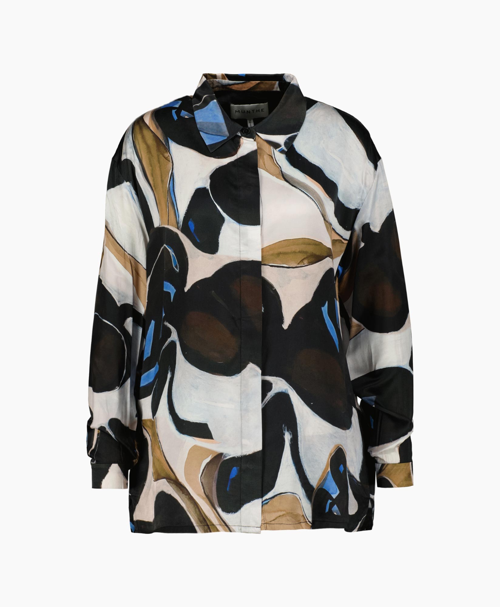 Munthe Blouse Laseia Blauw