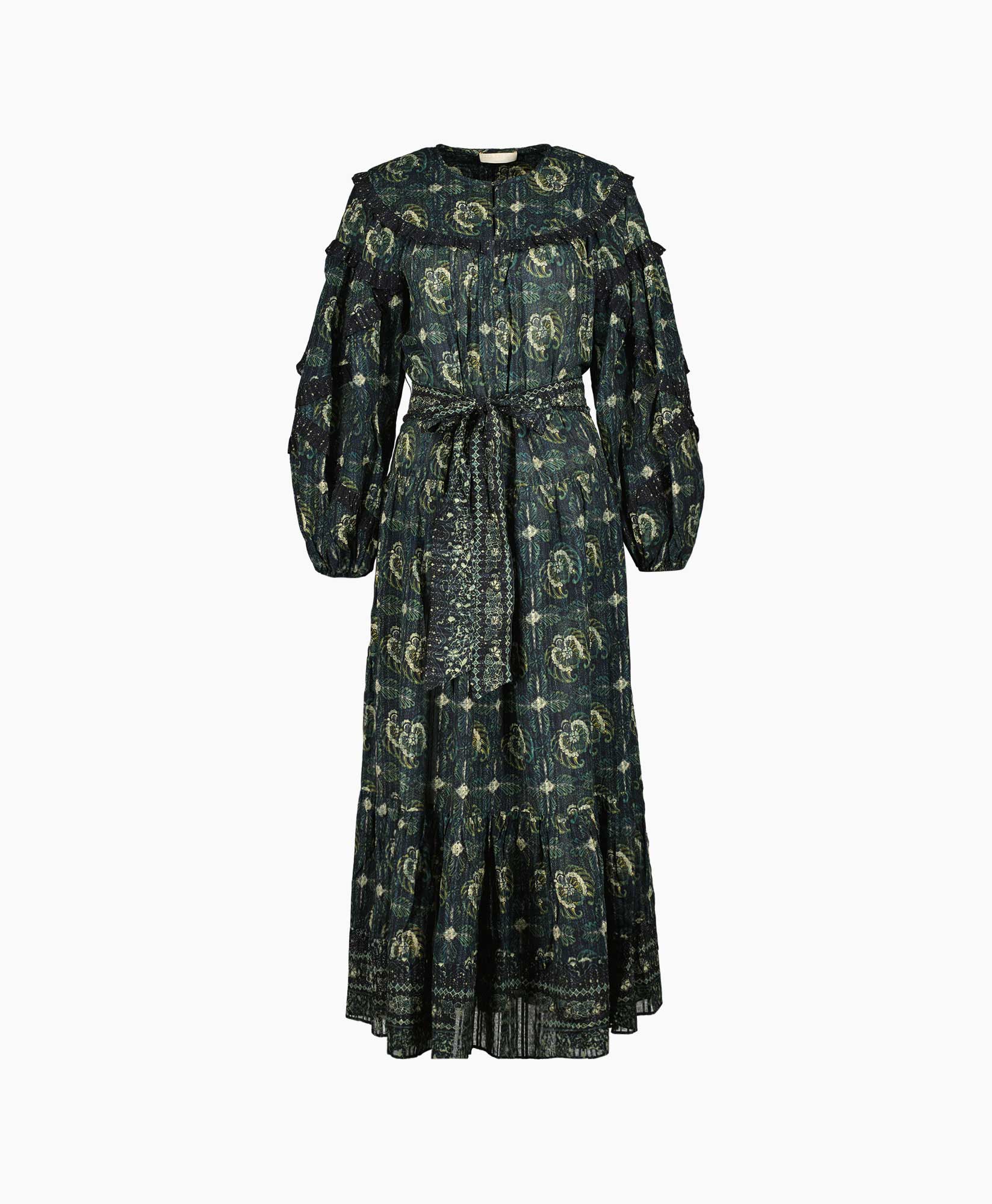 Ulla Johnson Maxi Jurk Brita Groen
