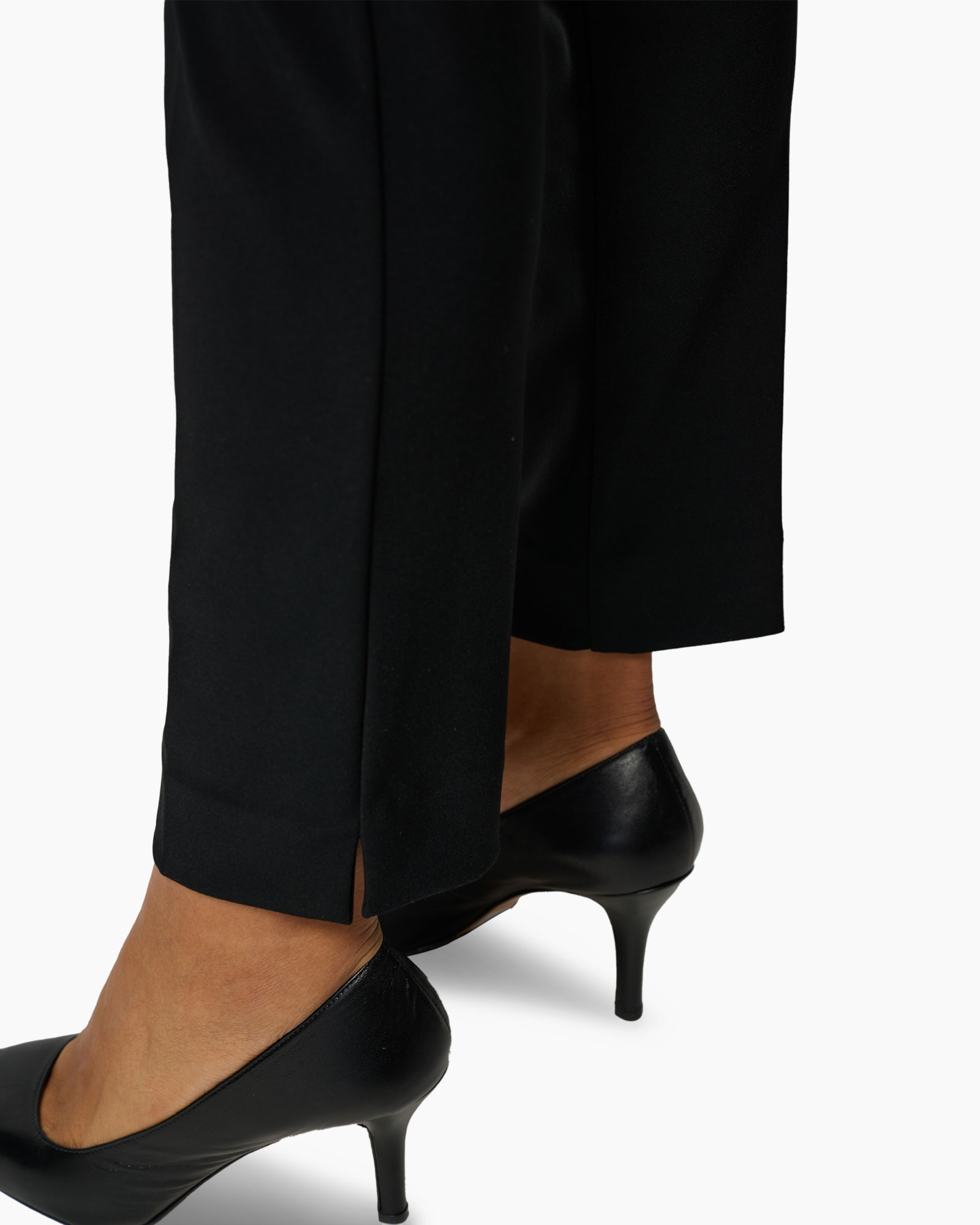 Pantalon Tapered Zwart