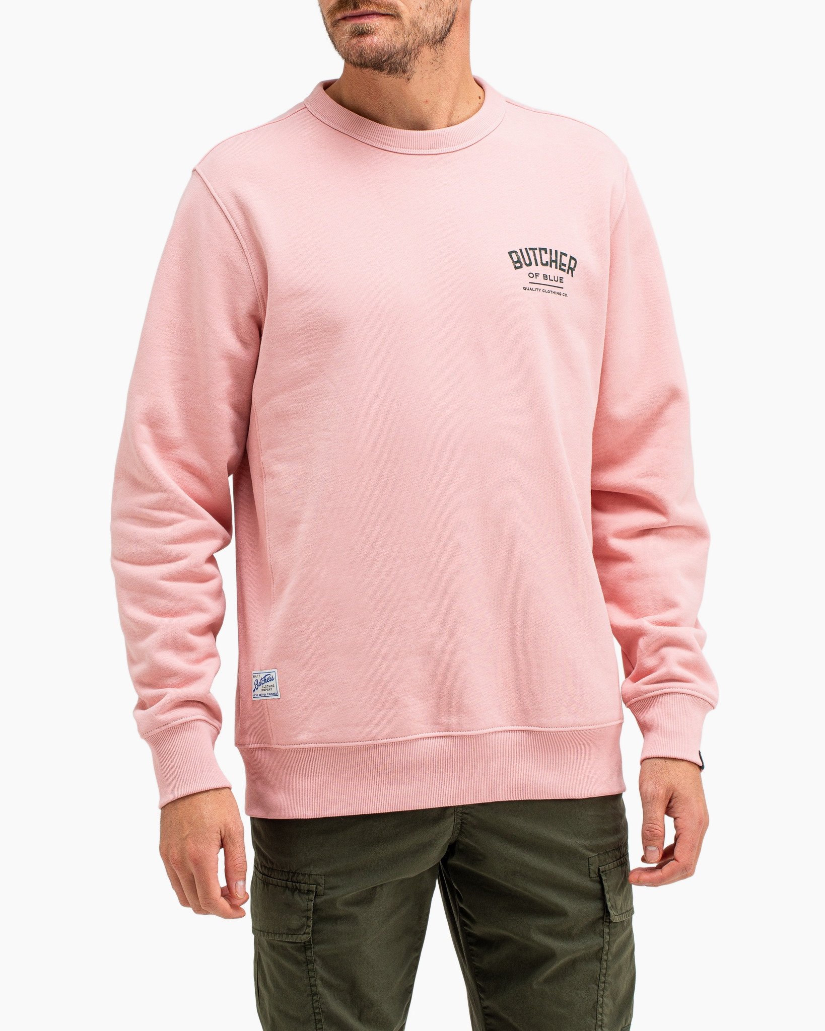 Sweater Army College Crew Rood