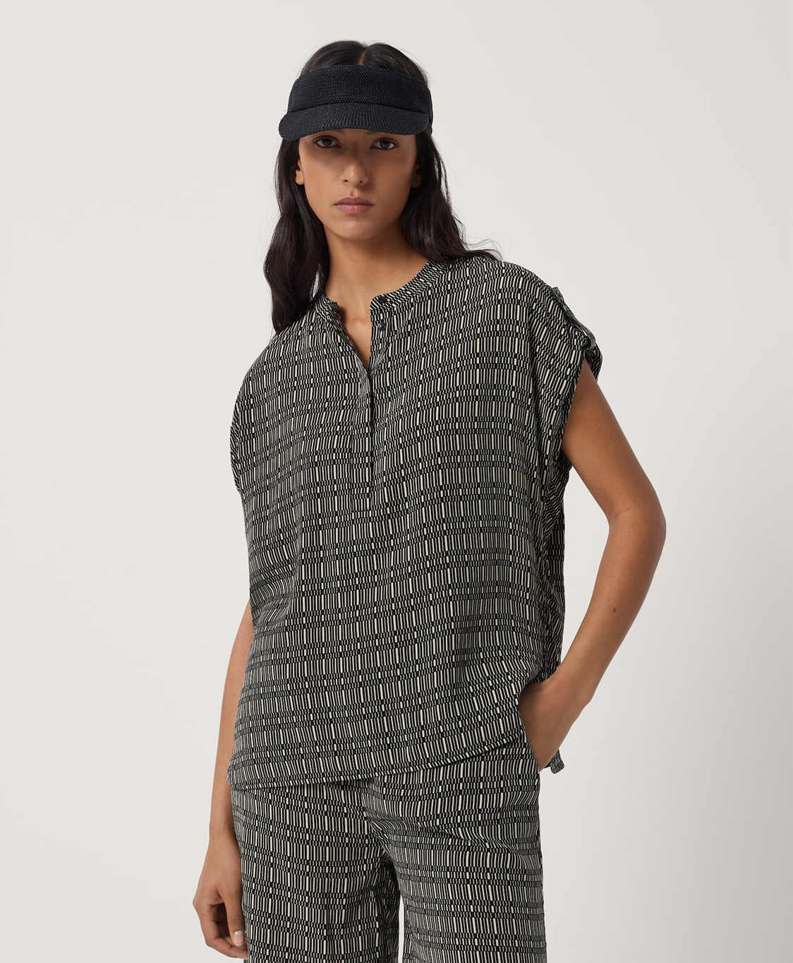 Someday Blouse Zimali Zwart