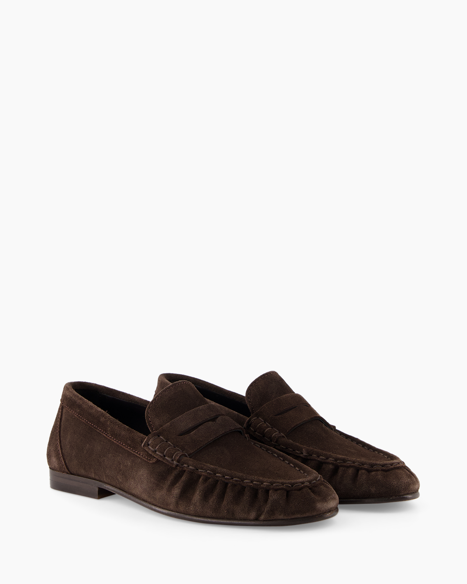 Loafer Penny Wrinkle Donker Bruin