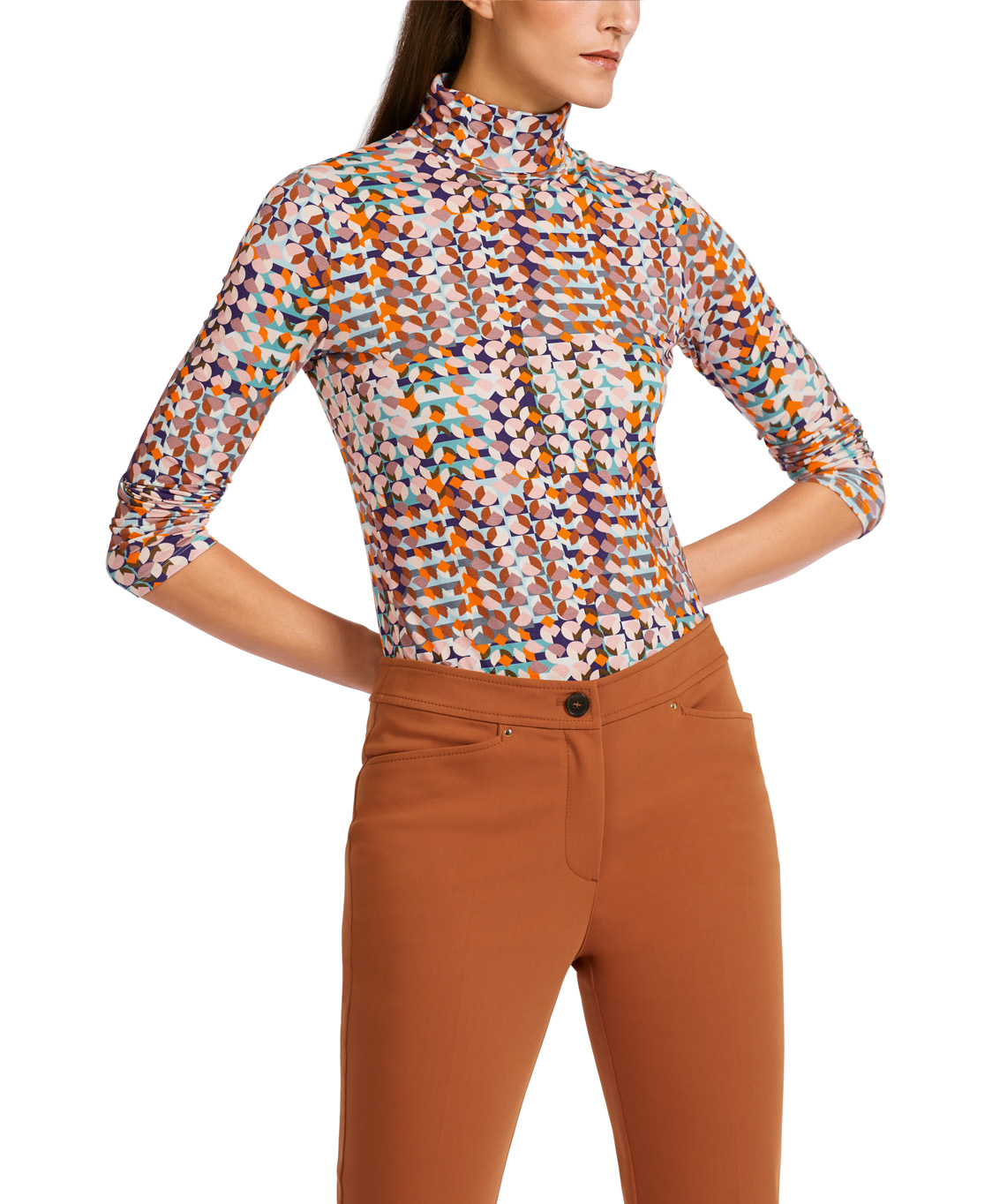 Marccain Collectie T-shirt Uc 48.54 J08 Paars