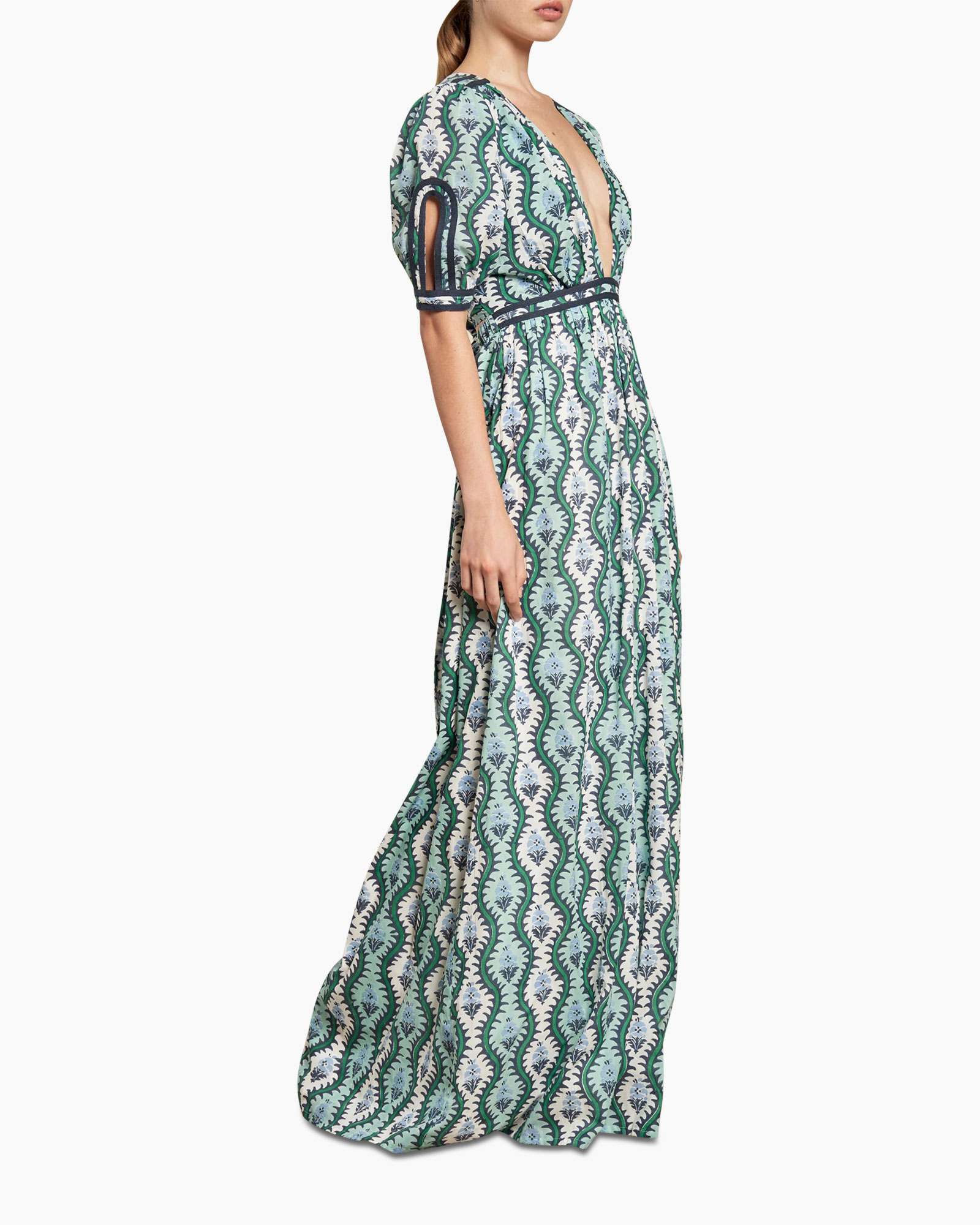 Maxi Jurk Ivy Gown Blauw