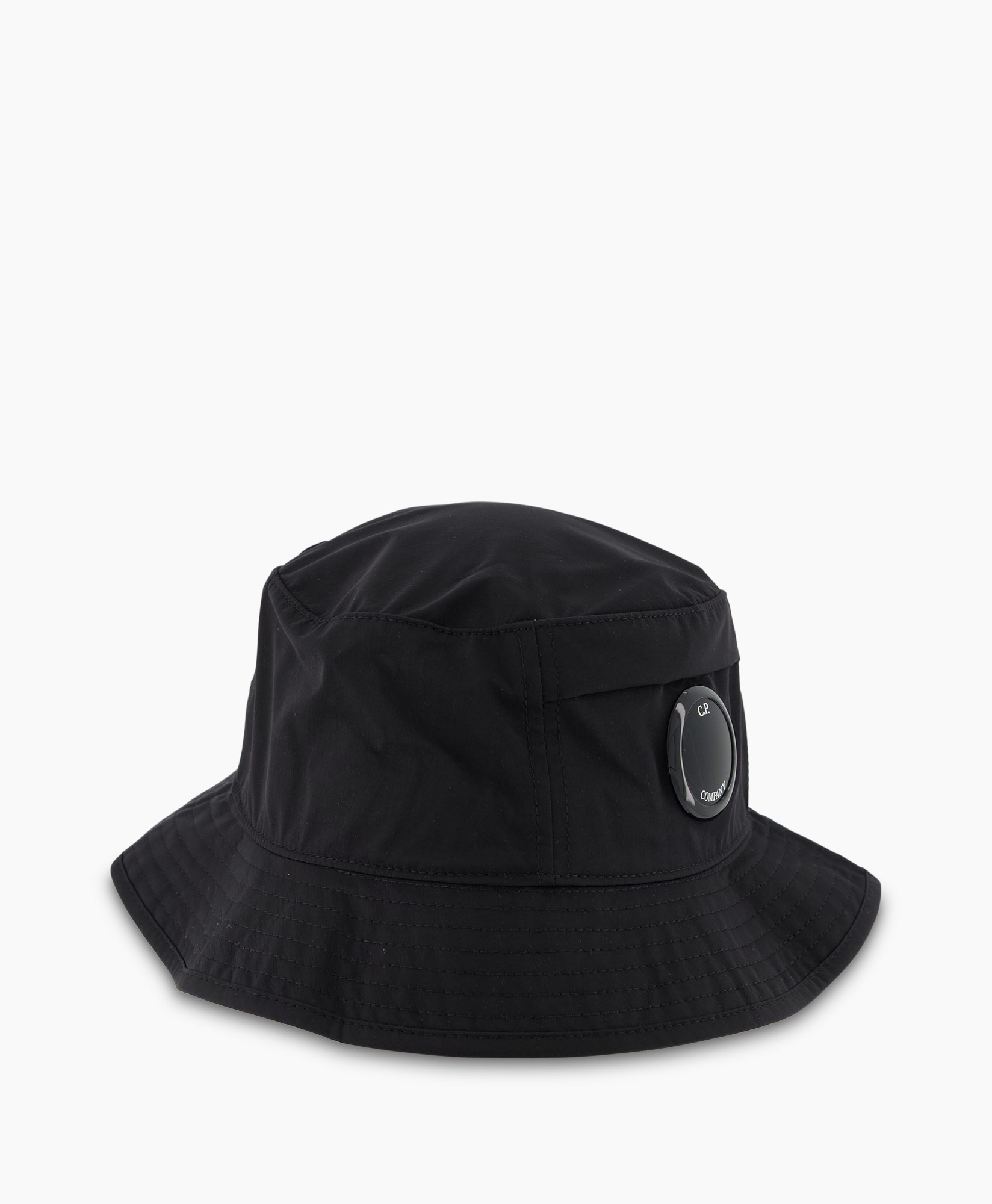 Cp Company Hoed Chrome-r Lens Bucket Zwart