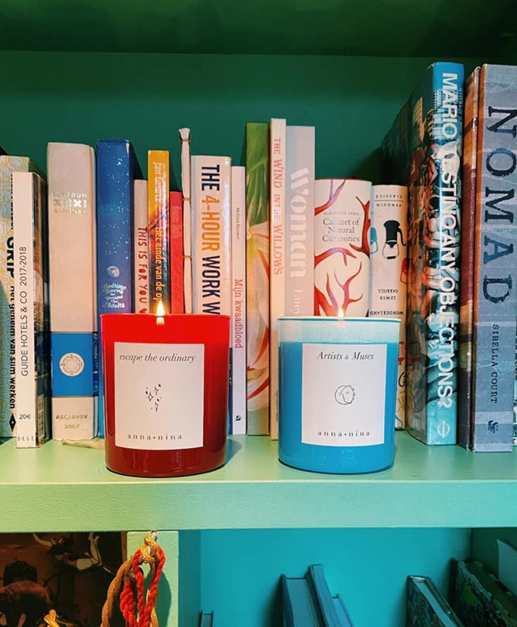 Anna+nina Kaars Escape The Ordinary Scented Candle Rood