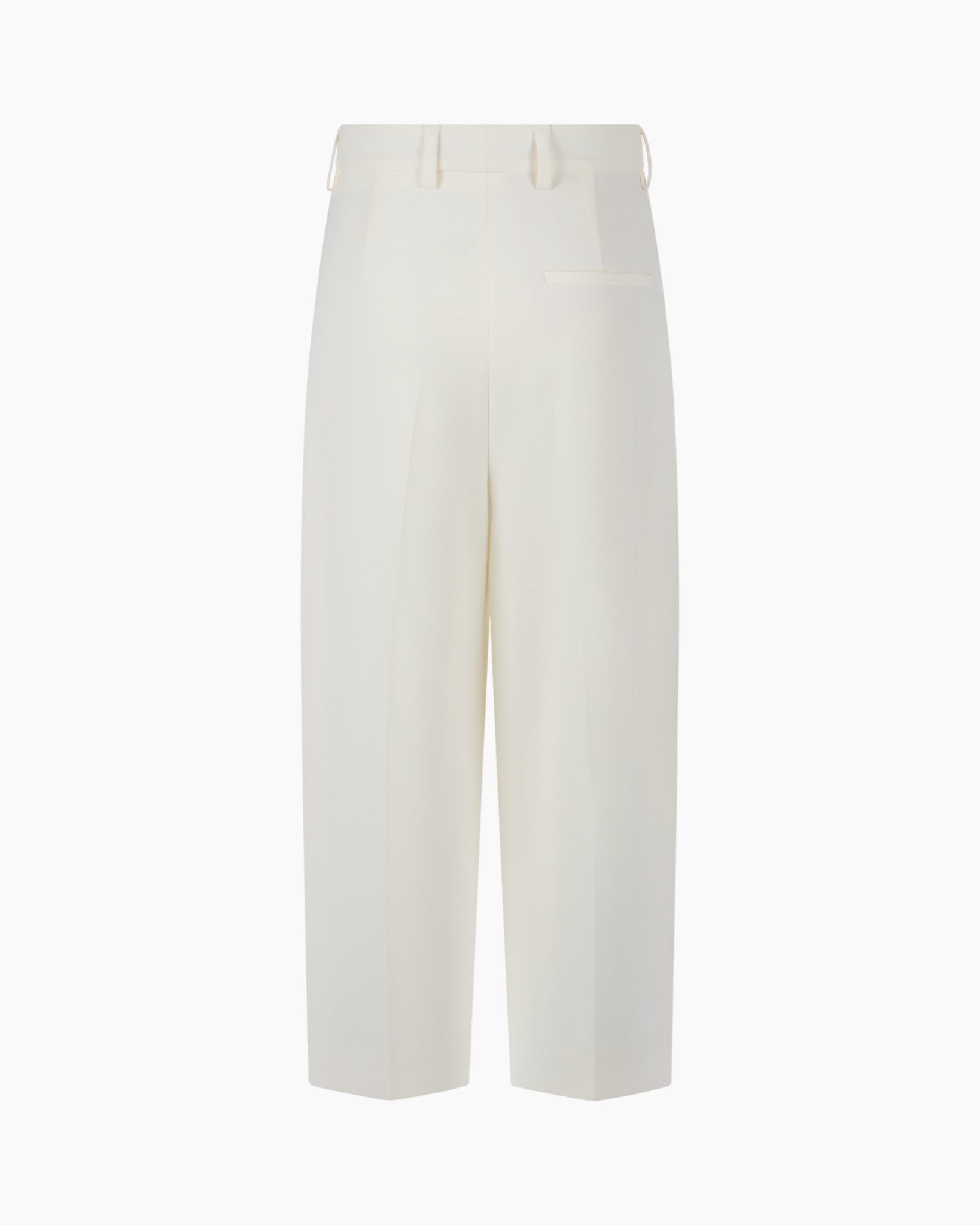 broek, gebroken wit, wijde pijpen, hoge taille, plooiان, broek, ivoorwit, wijde pijpen, hoge taille, geplooid