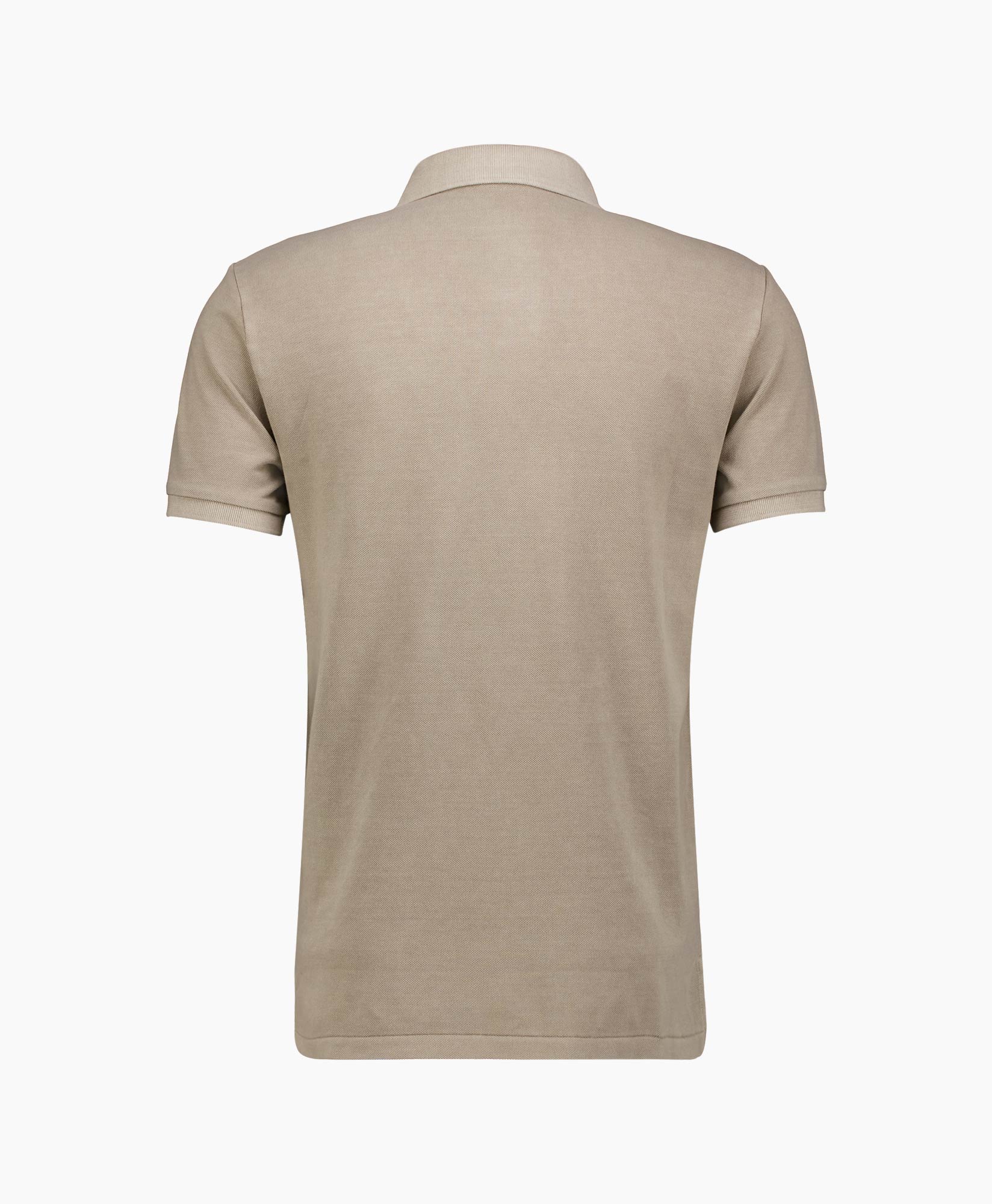 Polo Mesh Washed Olijf
