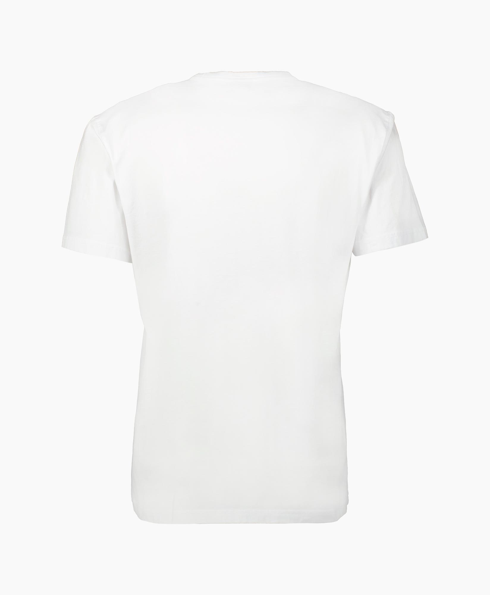 Woolrich  T-shirt Korte Mouw Camo Sheep Wit