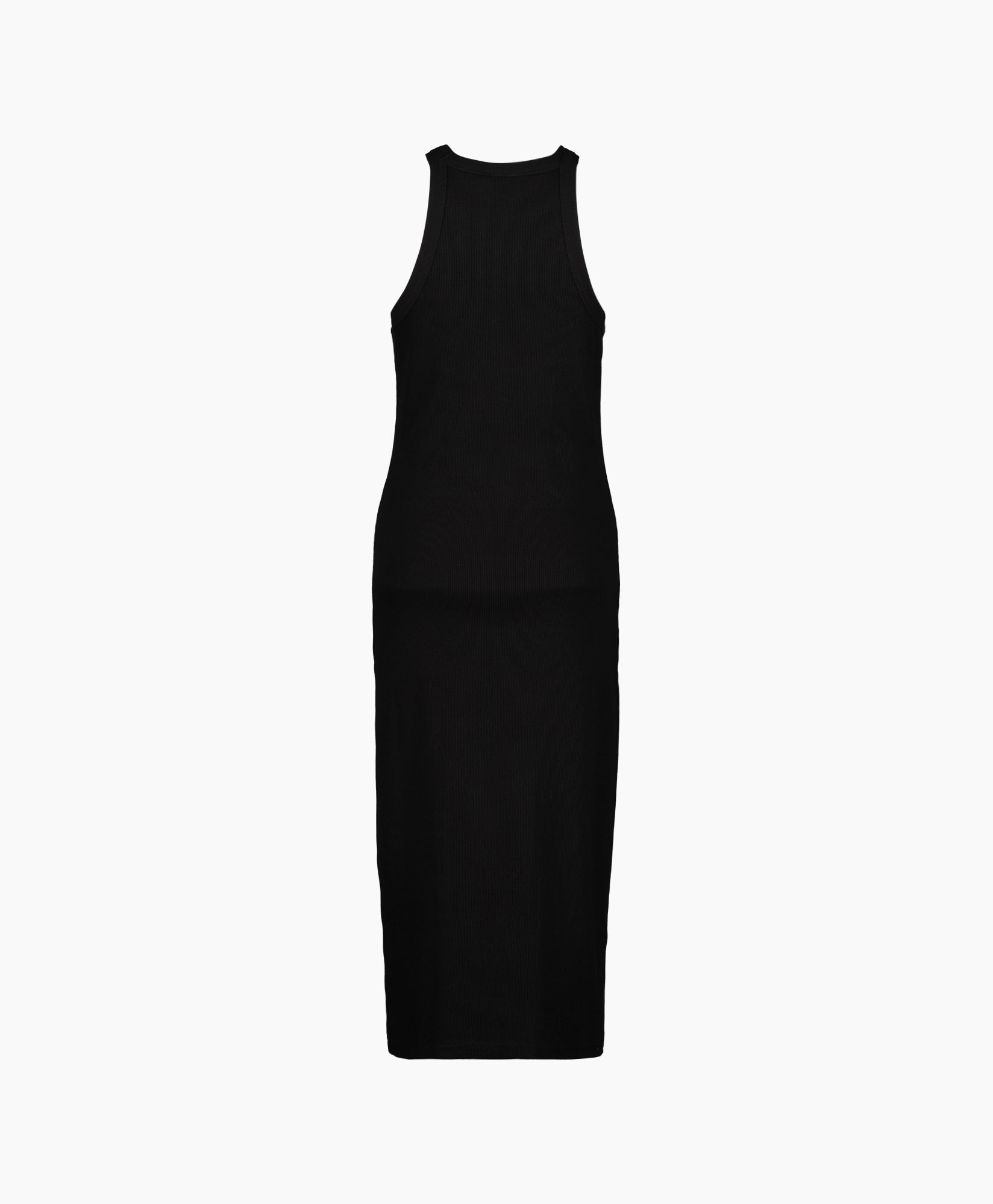 Closed Midi Jurk Tank Dress Zwart