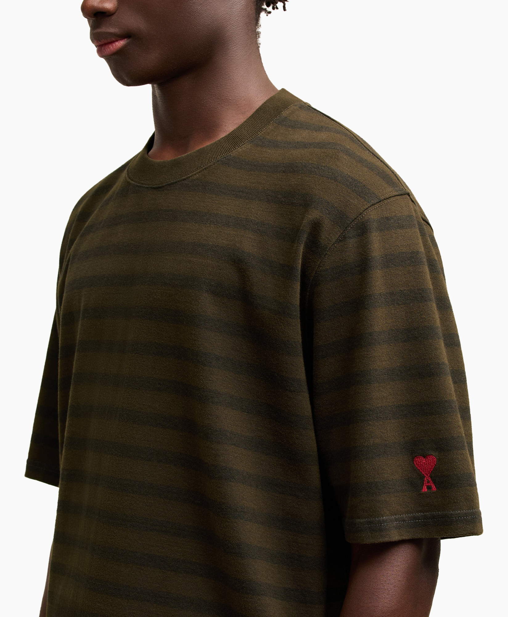 T-shirt Korte Mouw S/s Mariniere Bruin