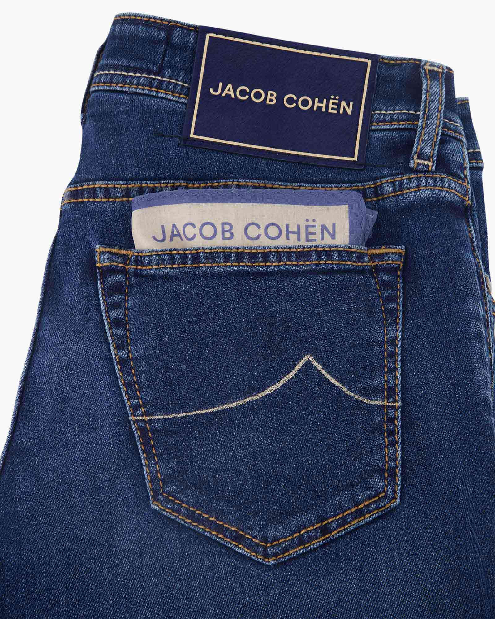 Jeans Slim Fit Nick Donker Blauw