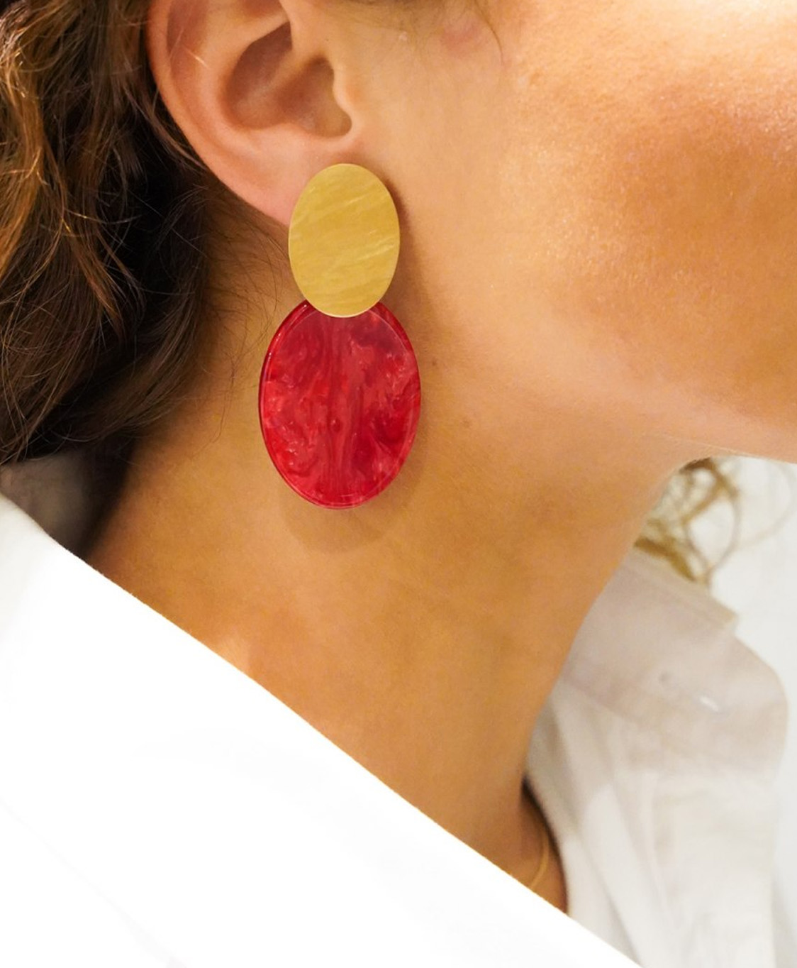Lott. Gioielli Oorbellen Cere657-g23070 Rood