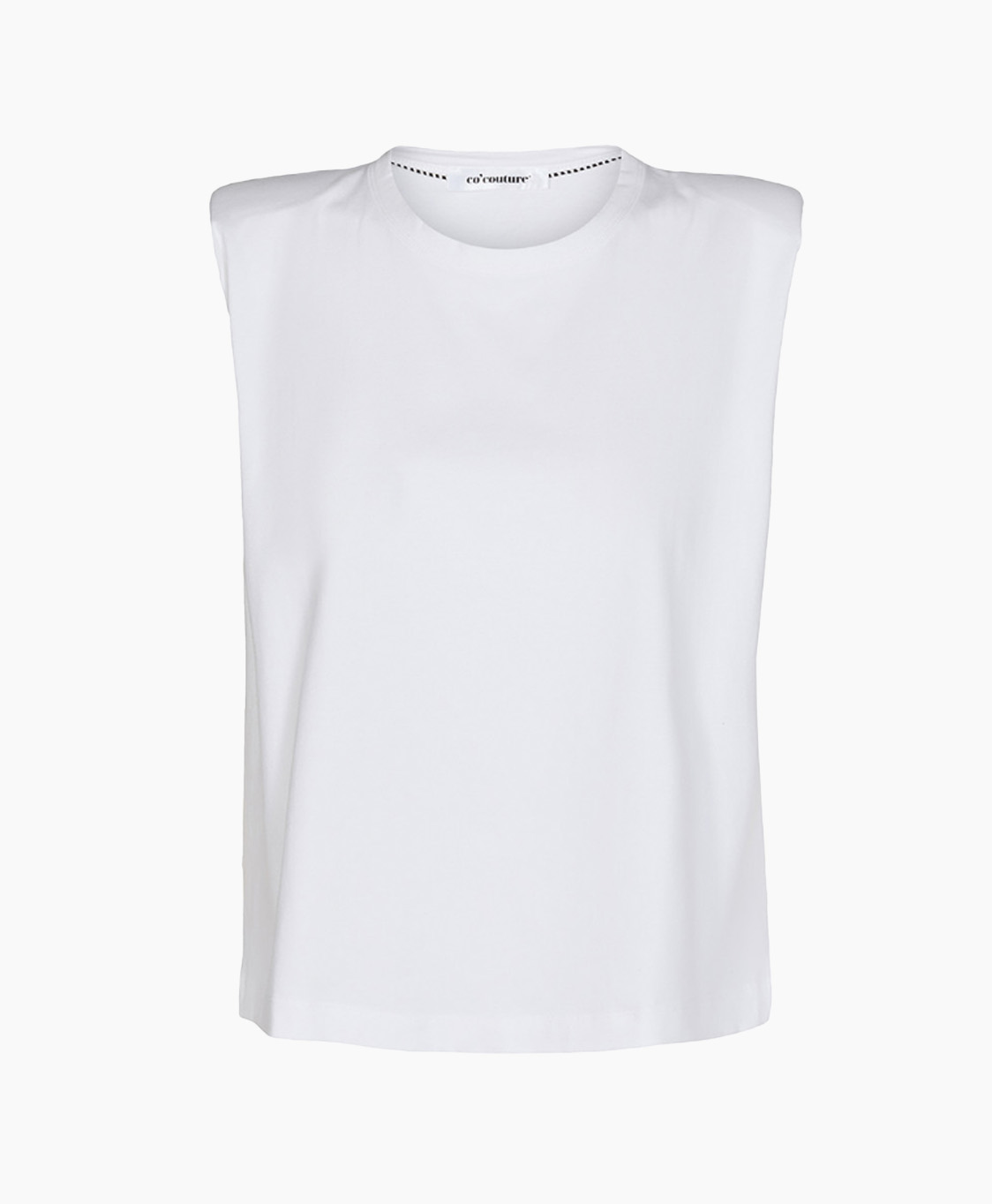 Co'couture T-shirt Korte Mouw Eduarda Tee Wit