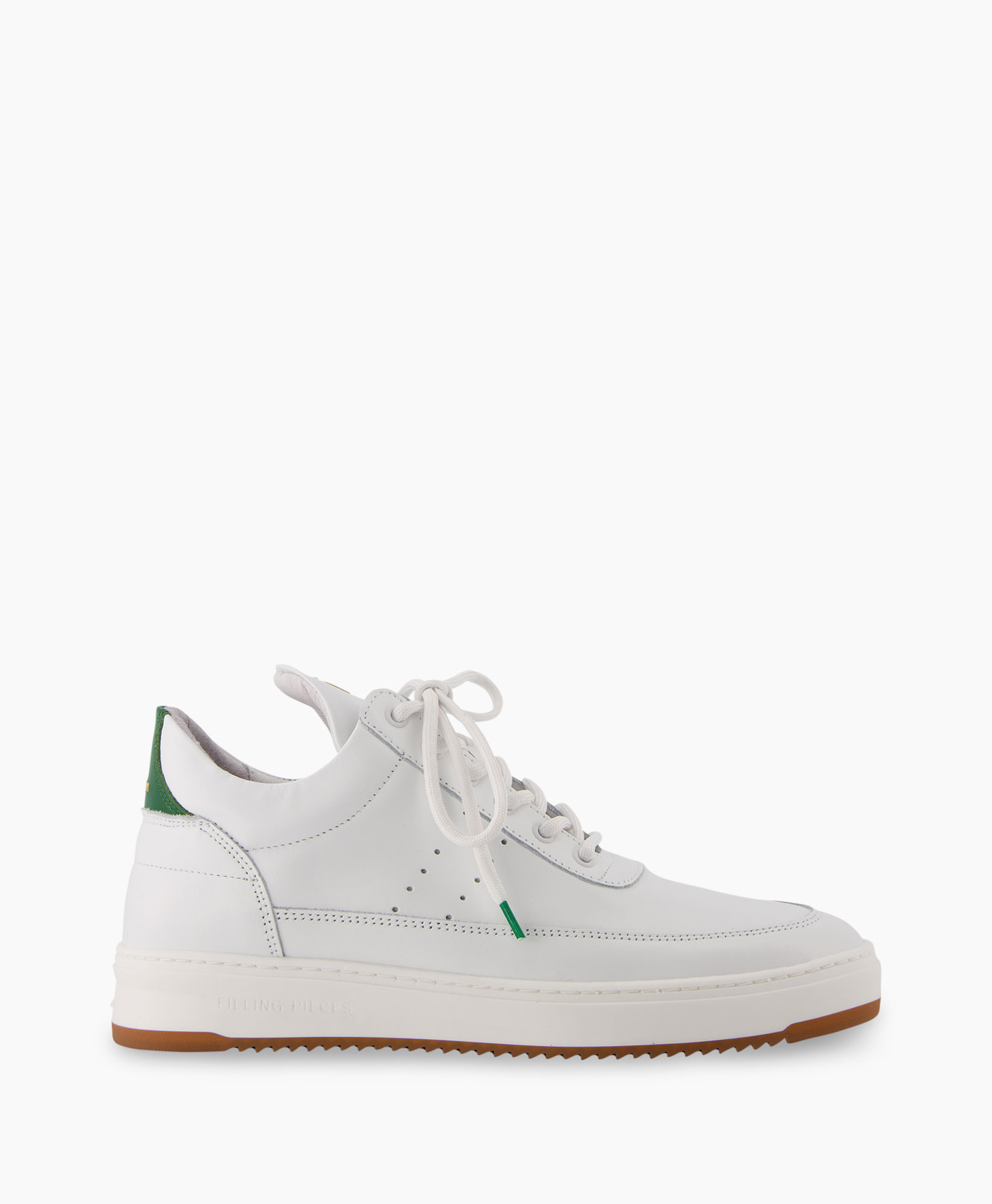 Filling Pieces Sneaker Low Top Blanco Groen