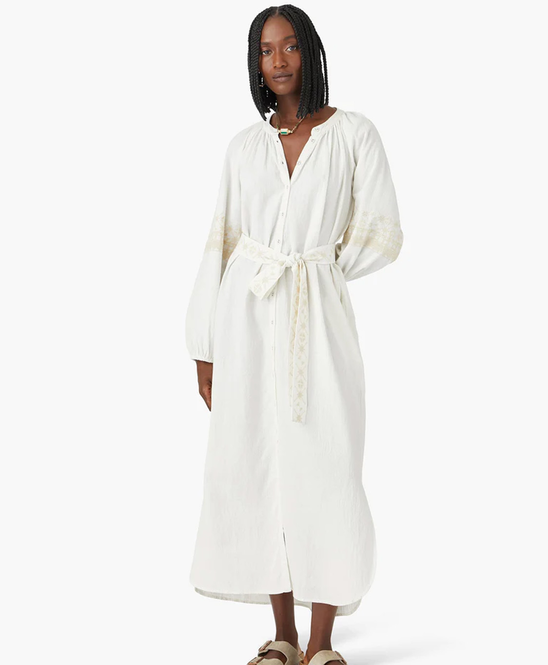 Xirena Maxi Jurk Lilou Wit