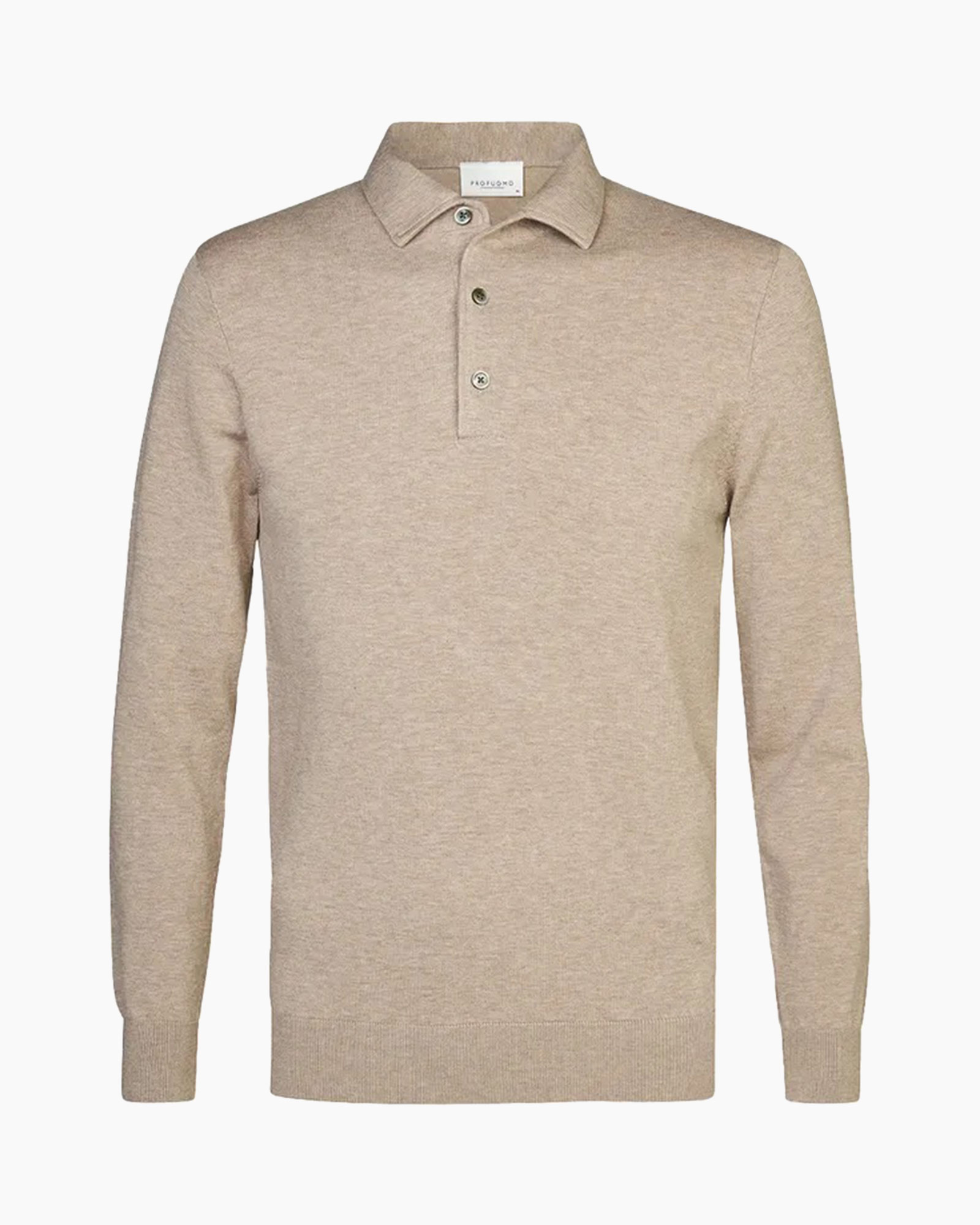 Pullover Polo Onepiece Beige