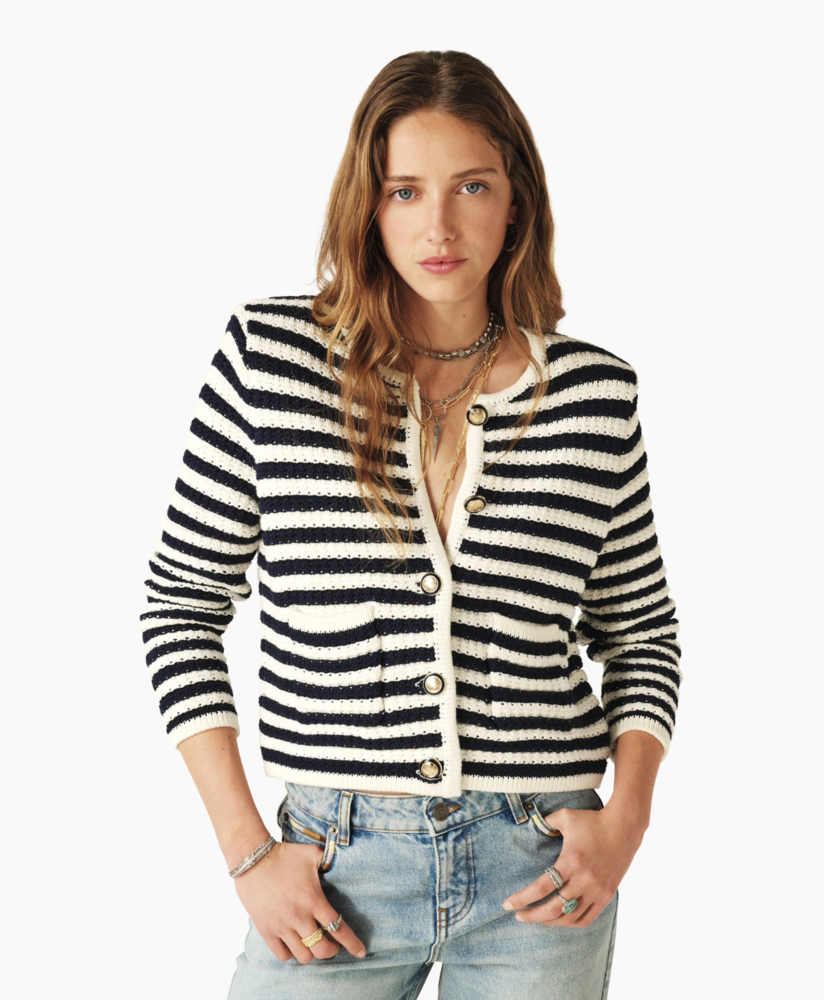 Vest Gaspard Ecru