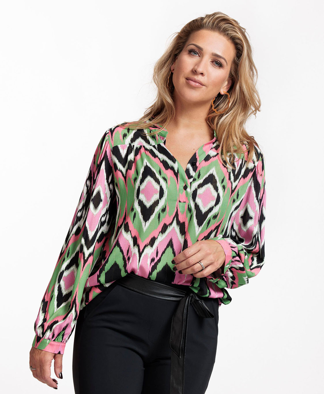 Studio Anneloes Blouse Parker Paint Paars