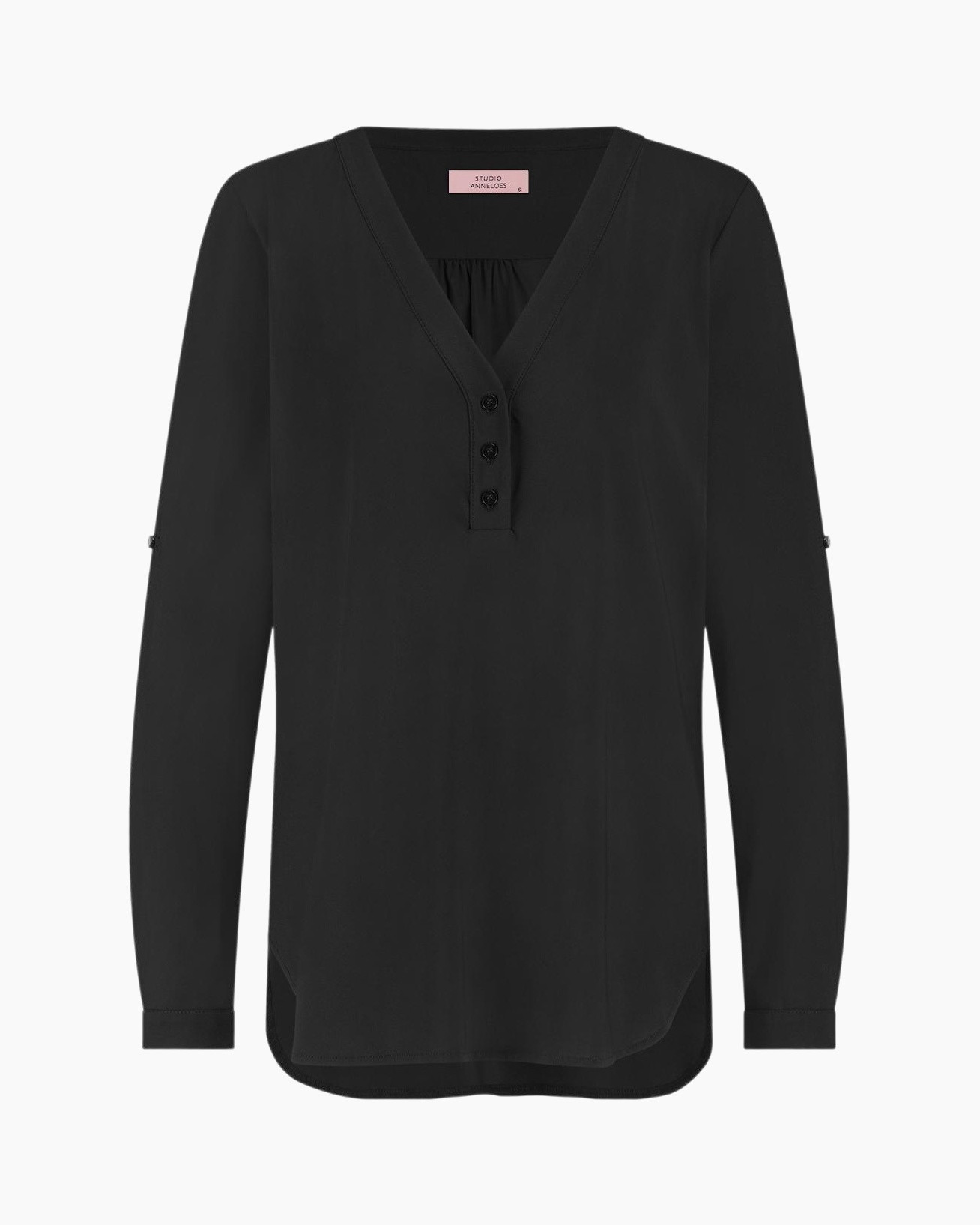 Blouse Evi Blouse Licht Grijs