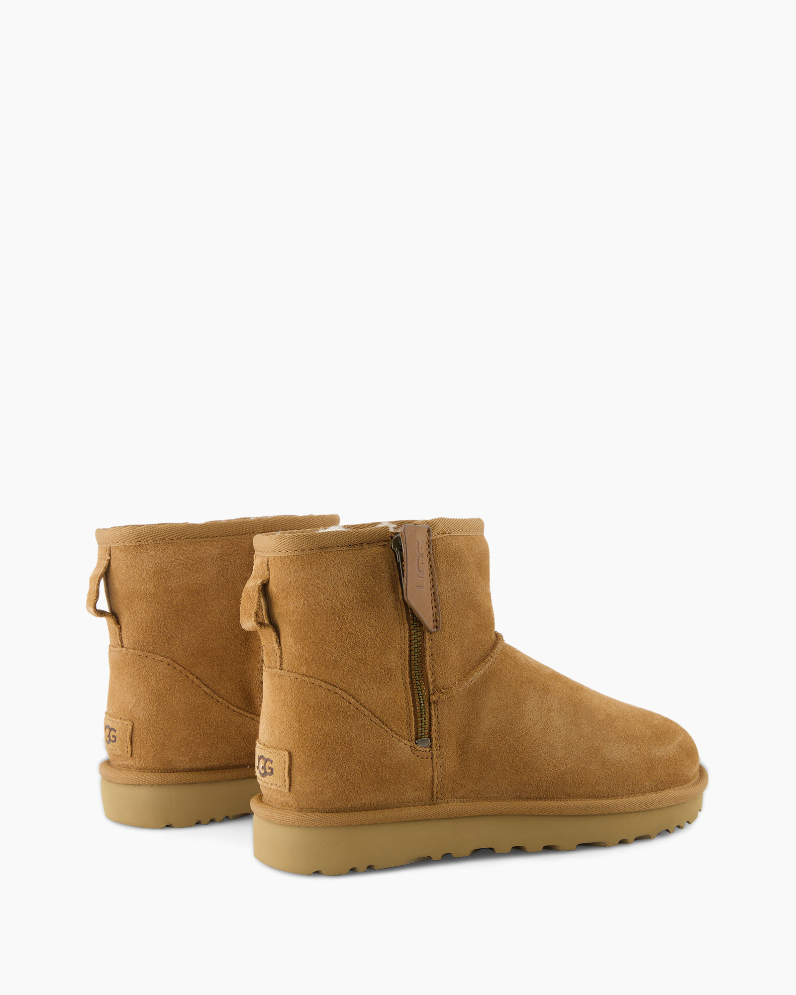 Enkellaars W Classic Mini Bailey Zip Camel