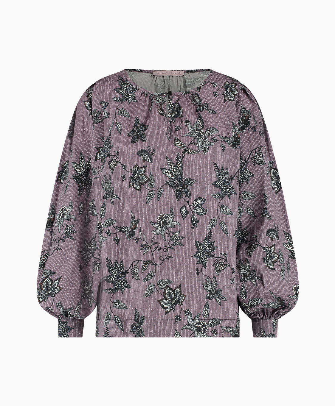 Studio Anneloes Blouse Lio Floral Lila