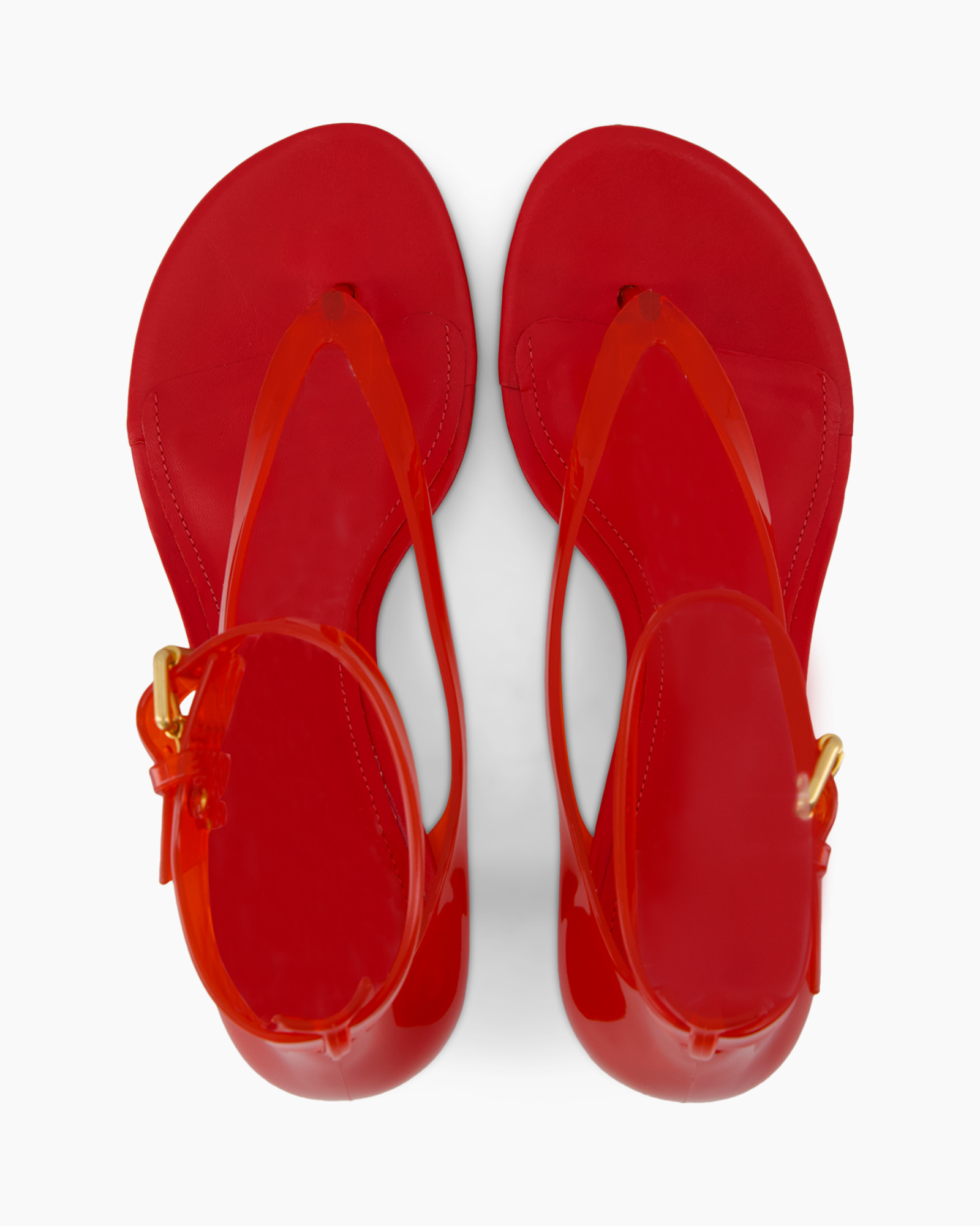 sandals, flip-flops, red, strap, open toe