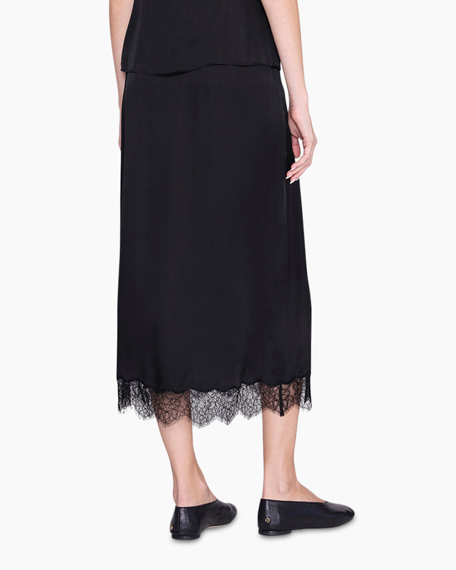 zwart, mid length, kanten van kant, avondtasje, plateau schoenen