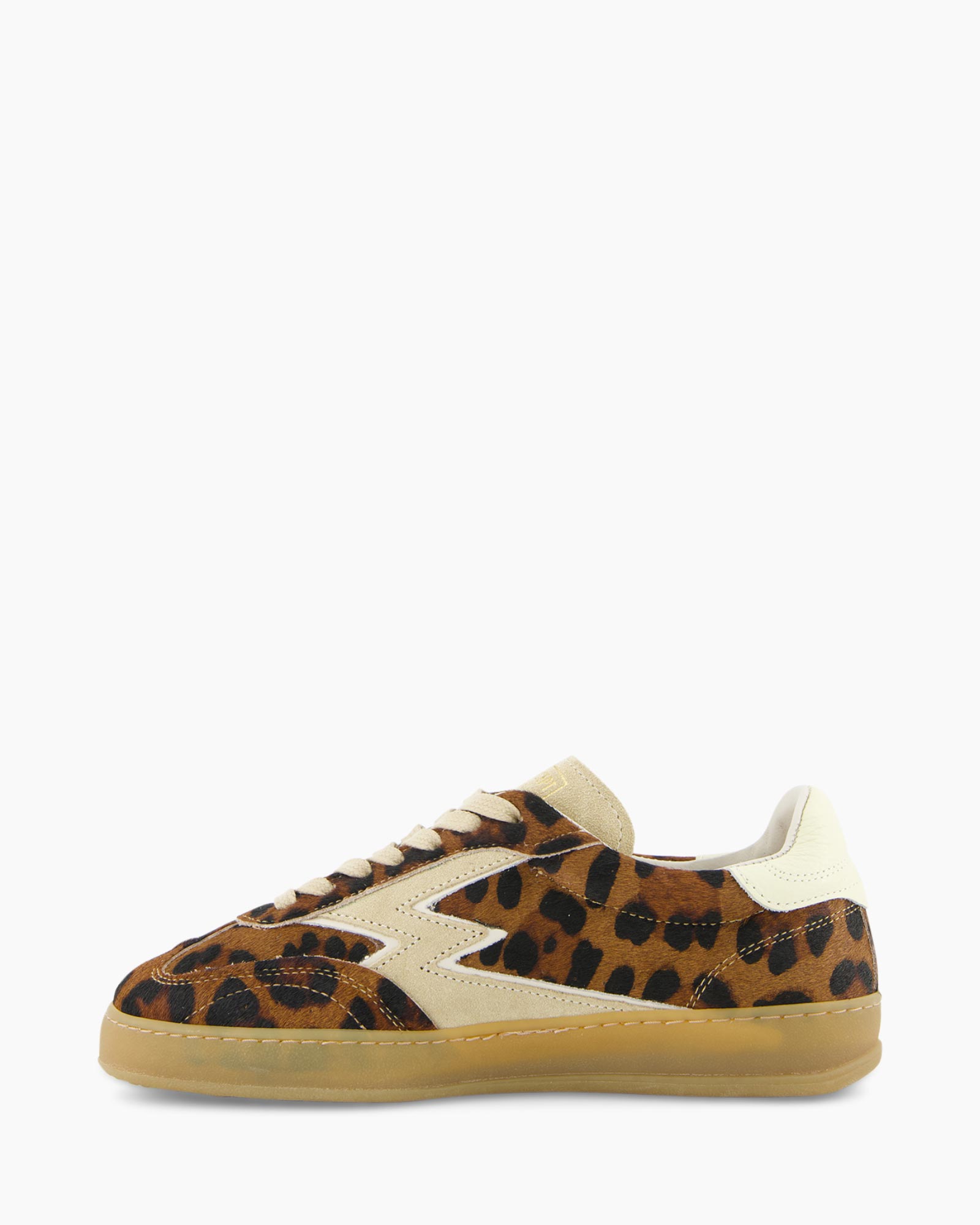 Sneaker Club Horsy Leopard Bruin